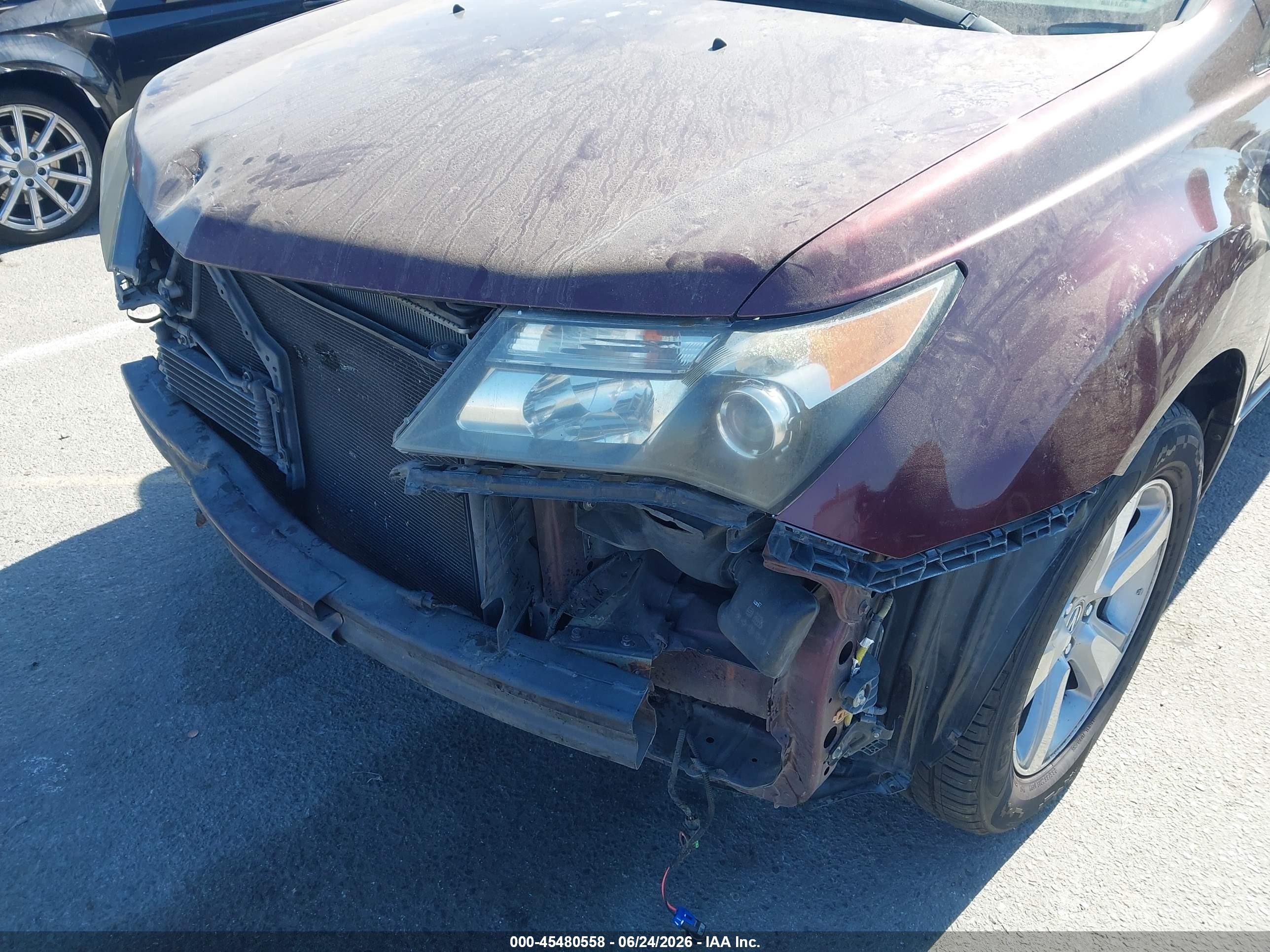 2011 Acura Mdx Technology Package Purple vin: 2HNYD2H64BH521839