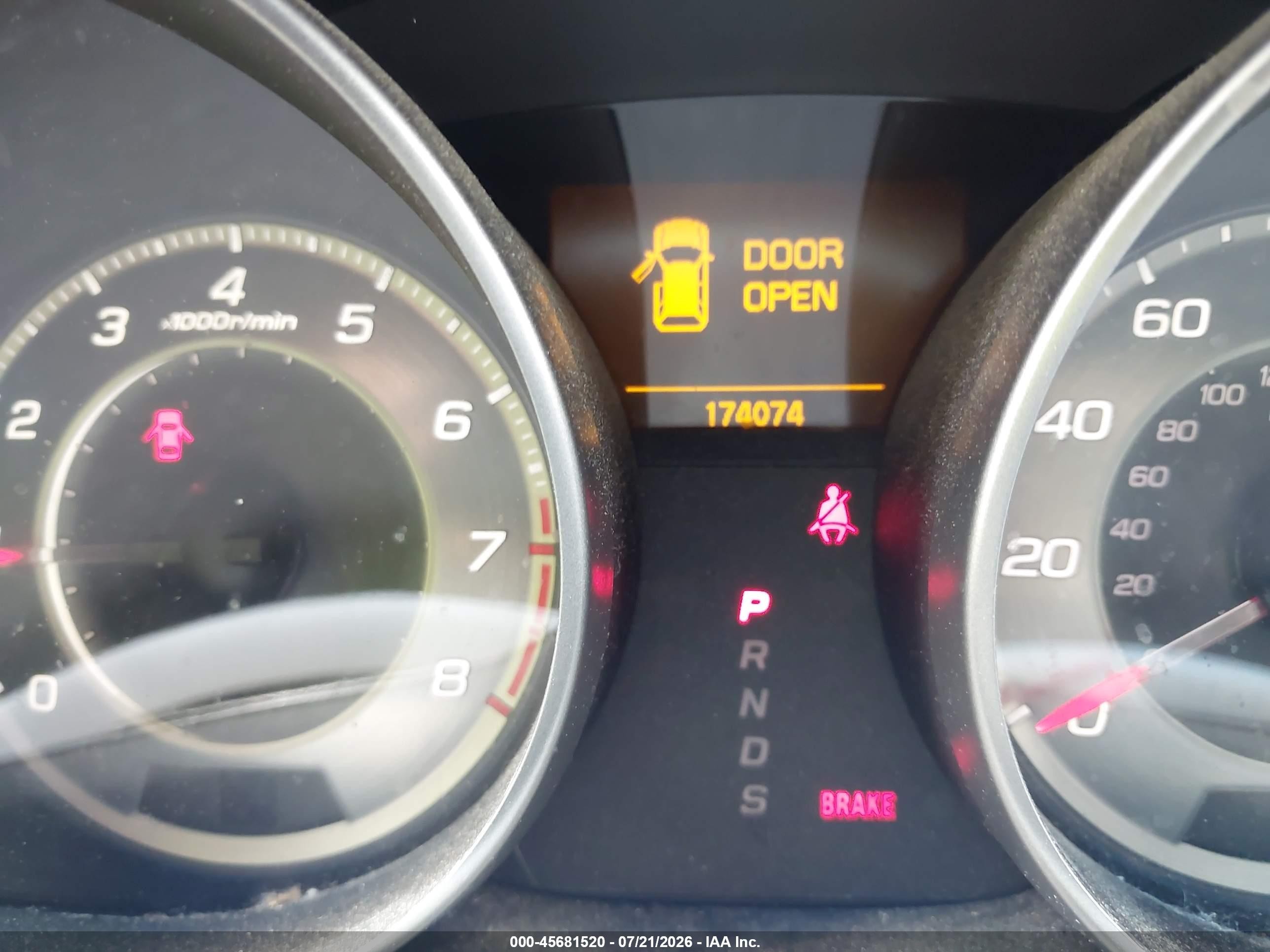 2011 Acura Mdx Technology Package Blue vin: 2HNYD2H64BH531206