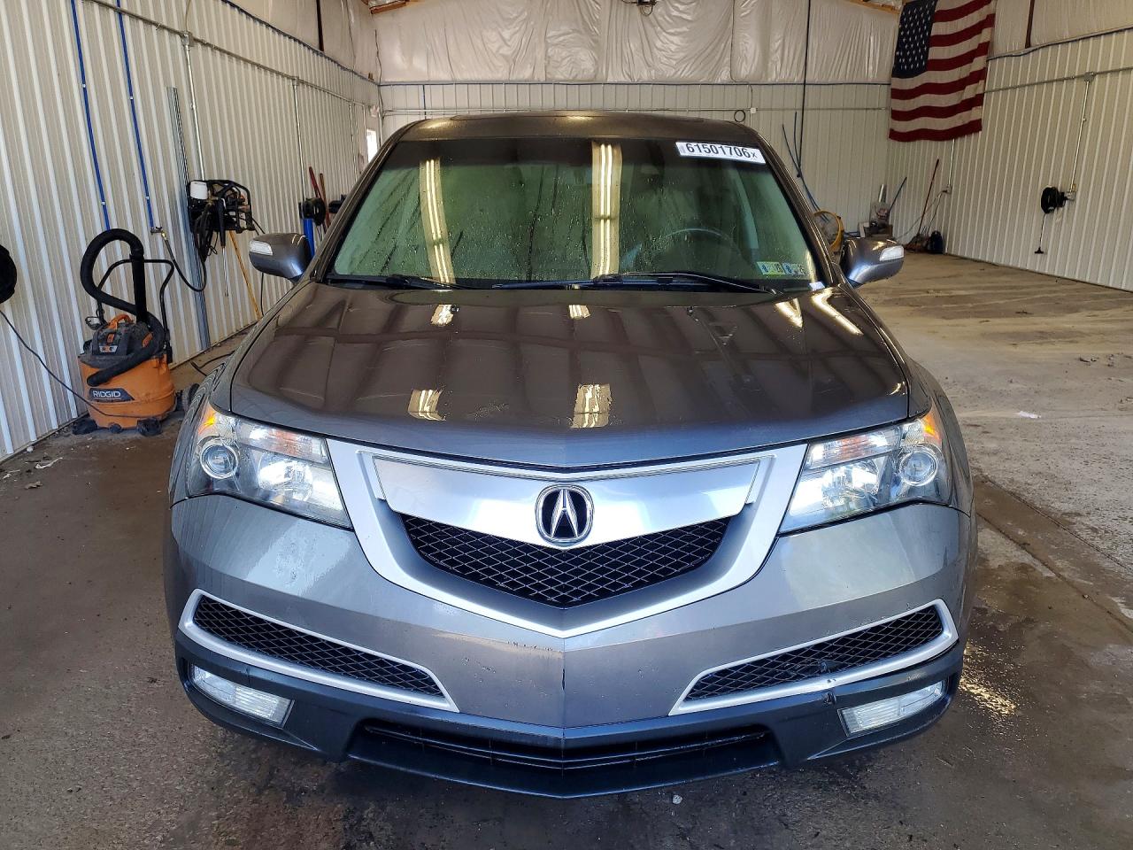 2011 Acura Mdx Technology Gray vin: 2HNYD2H64BH536597