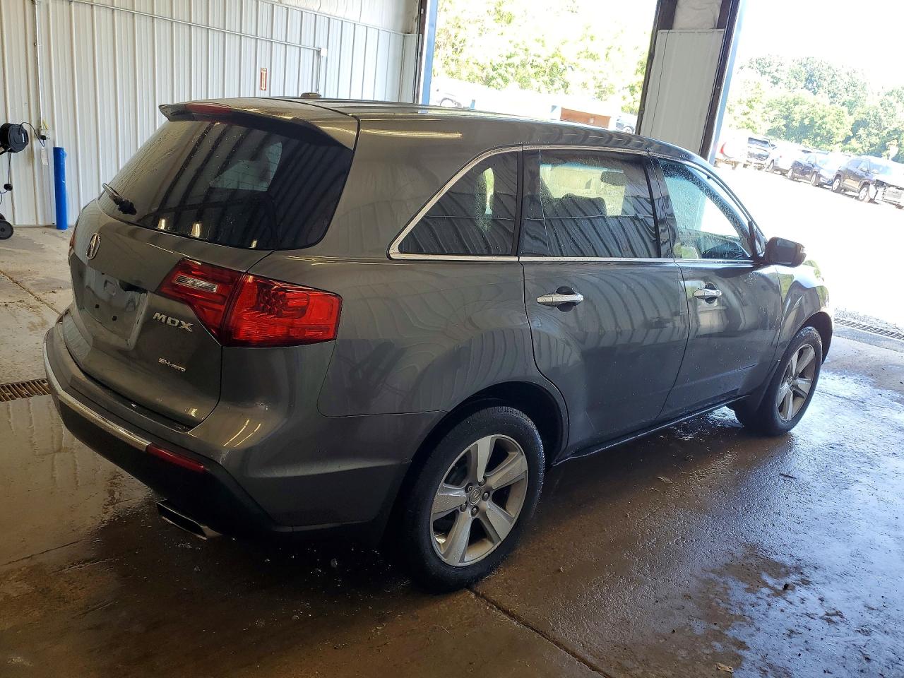 2011 Acura Mdx Technology Gray vin: 2HNYD2H64BH536597