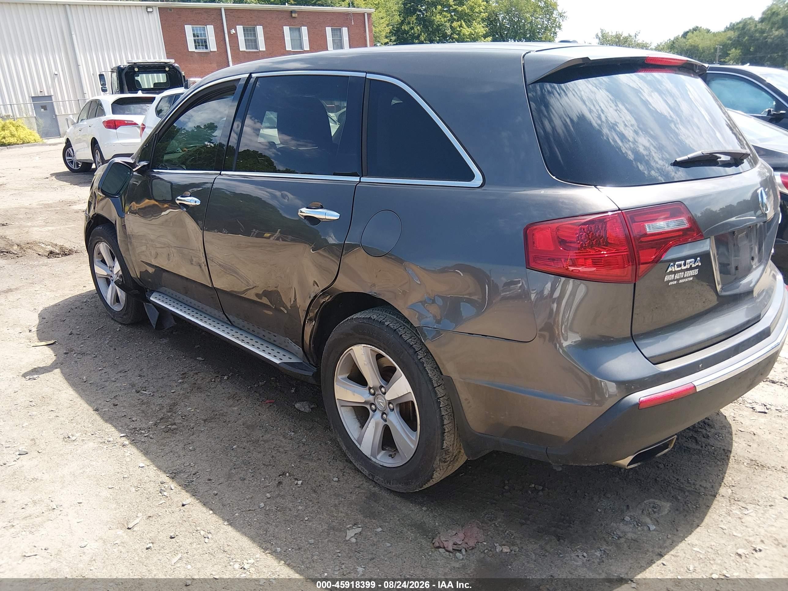 2011 Acura Mdx Technology Package Серый vin: 2HNYD2H64BH537555