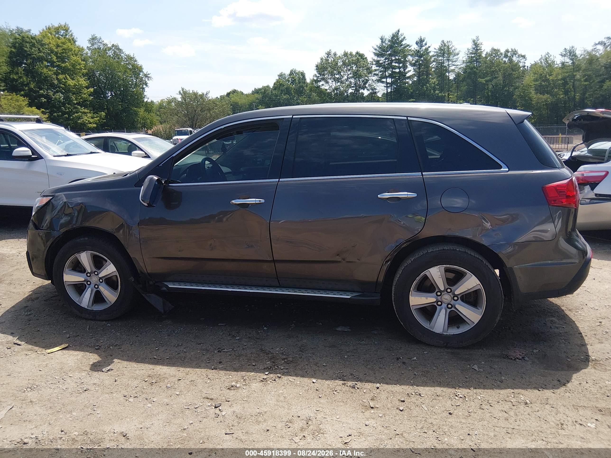 2011 Acura Mdx Technology Package Серый vin: 2HNYD2H64BH537555