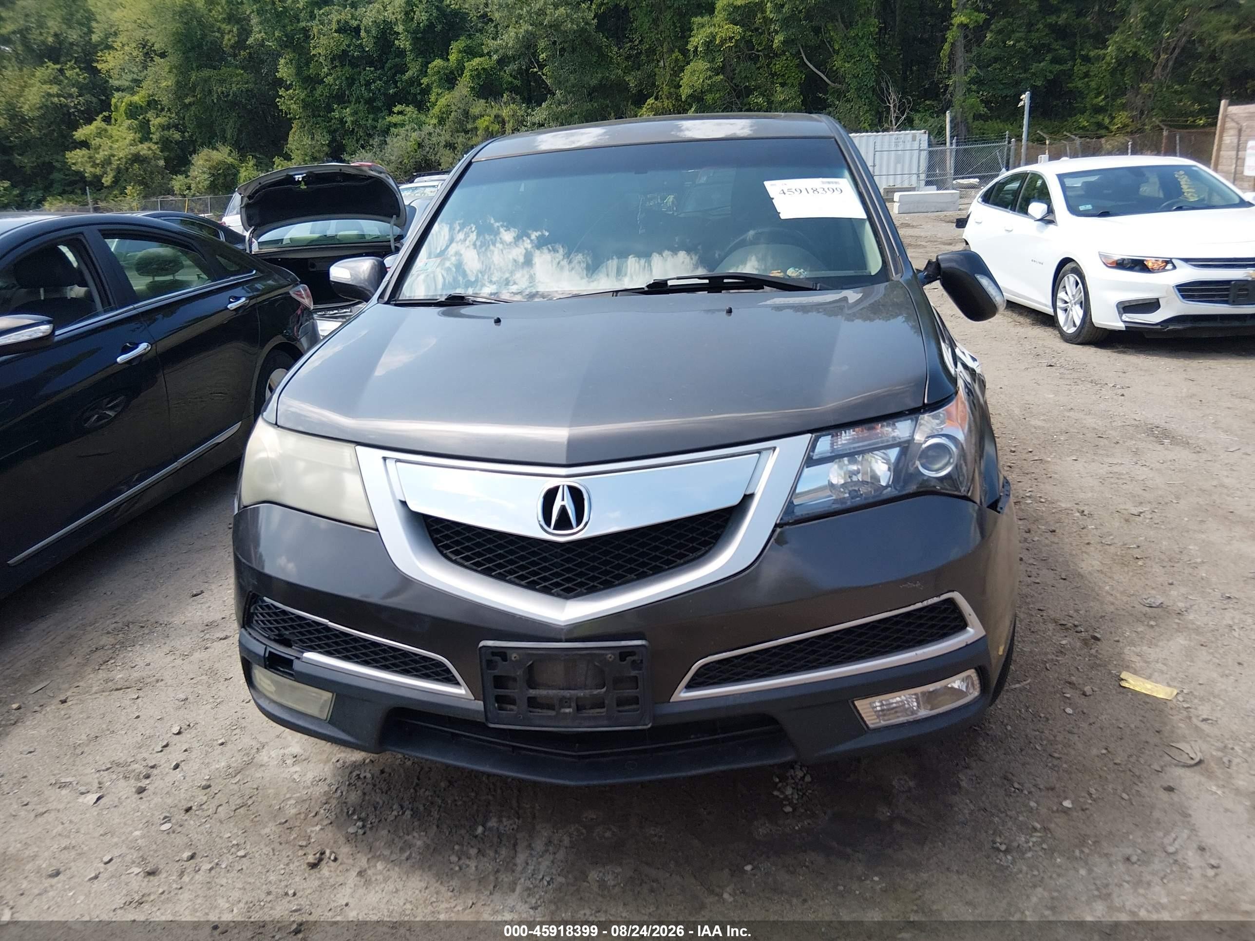2011 Acura Mdx Technology Package Серый vin: 2HNYD2H64BH537555