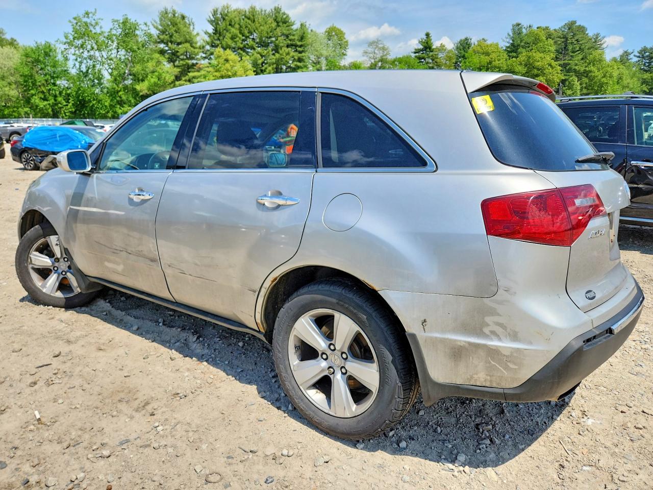 2011 Acura Mdx Technology Silver vin: 2HNYD2H64BH543856