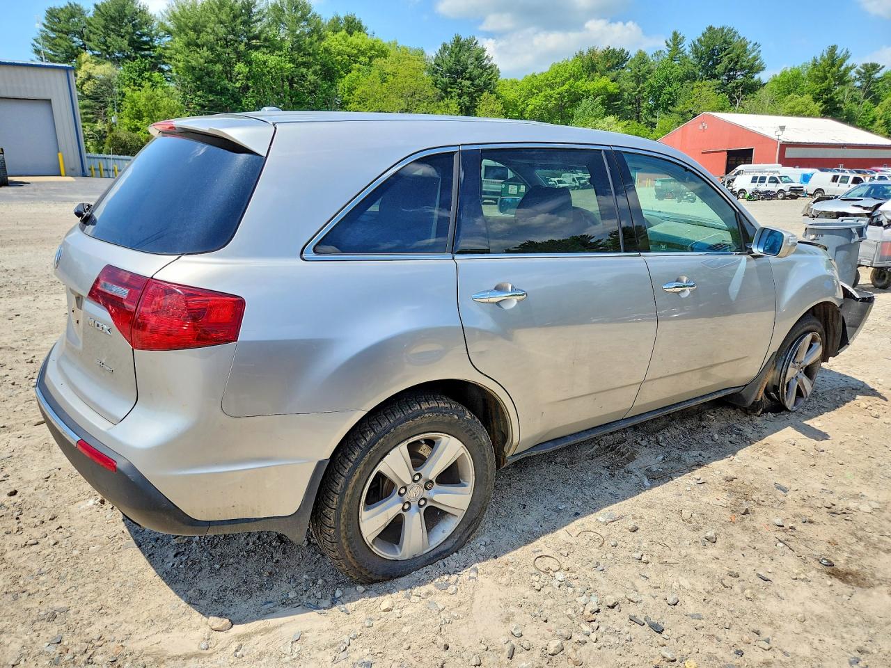 2011 Acura Mdx Technology Silver vin: 2HNYD2H64BH543856