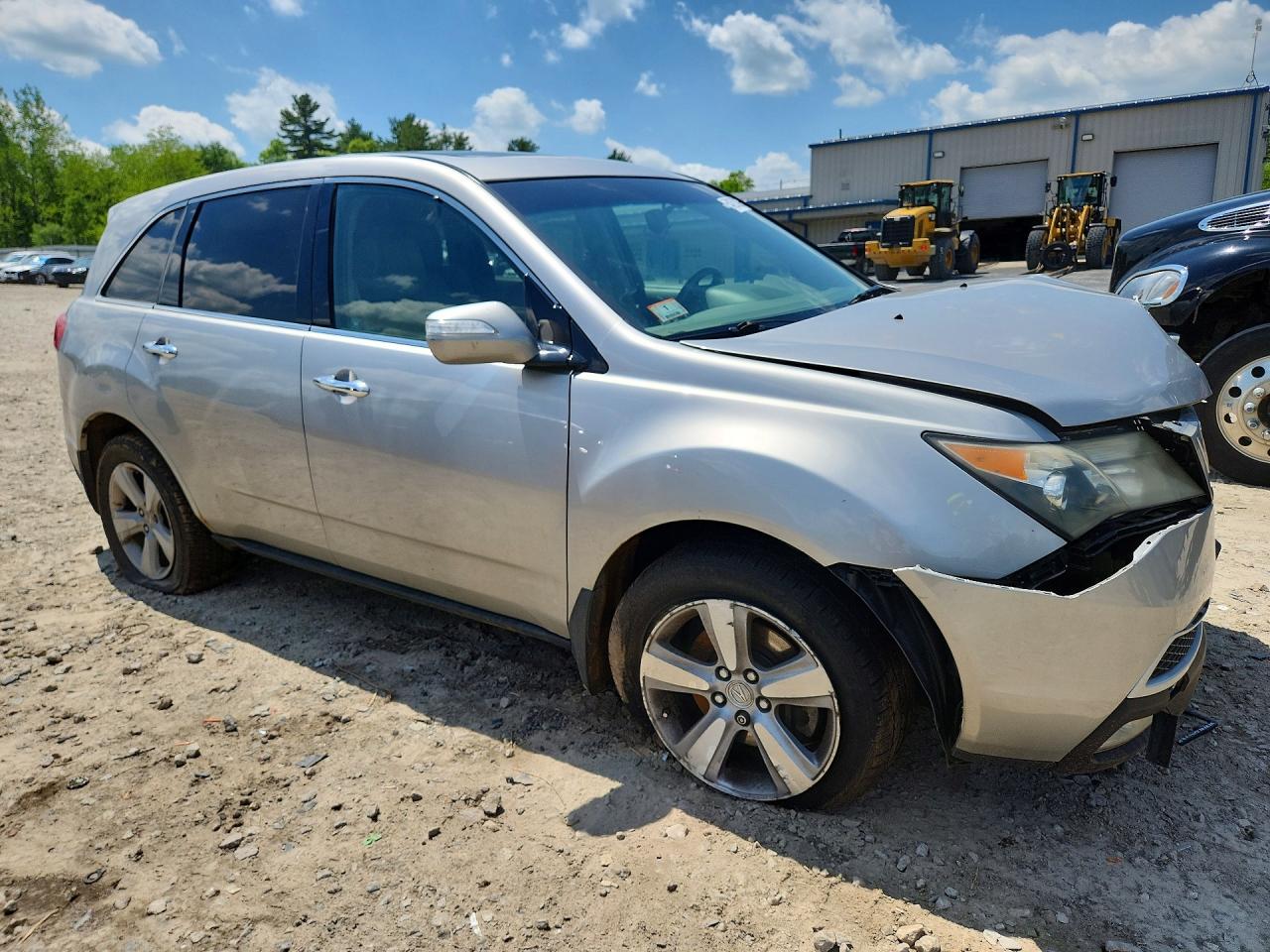 2011 Acura Mdx Technology Silver vin: 2HNYD2H64BH543856