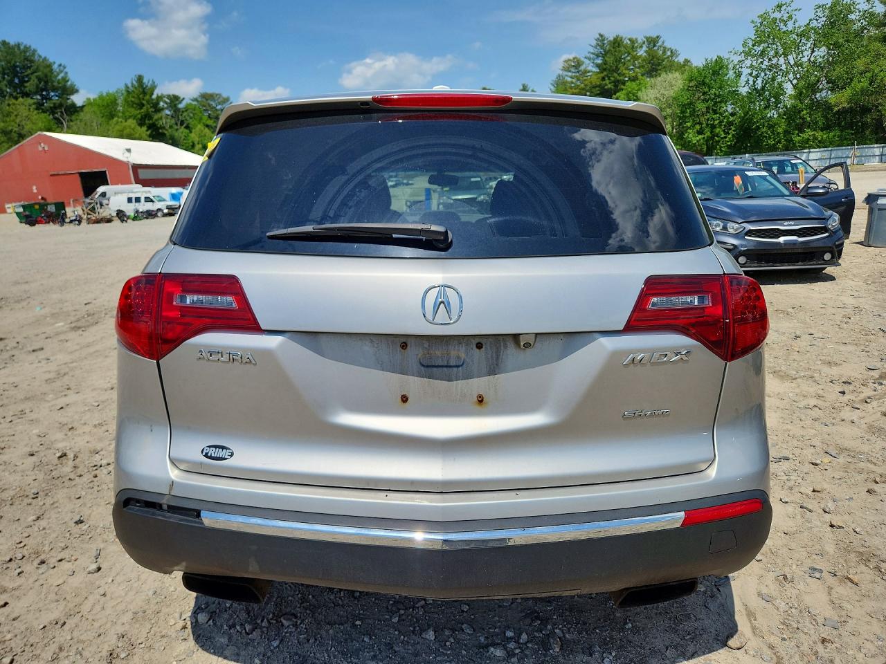 2011 Acura Mdx Technology Silver vin: 2HNYD2H64BH543856