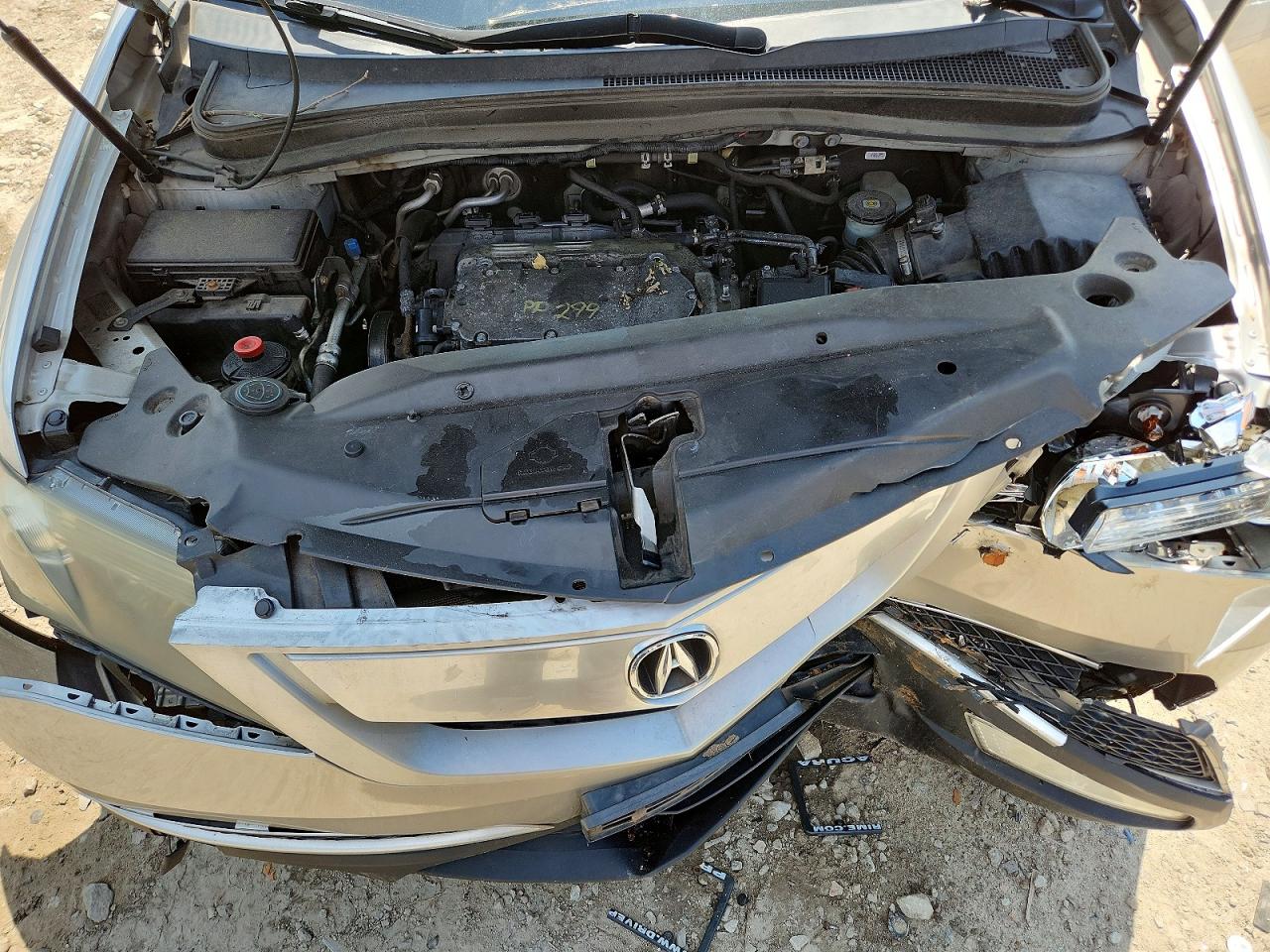 2011 Acura Mdx Technology Silver vin: 2HNYD2H64BH543856