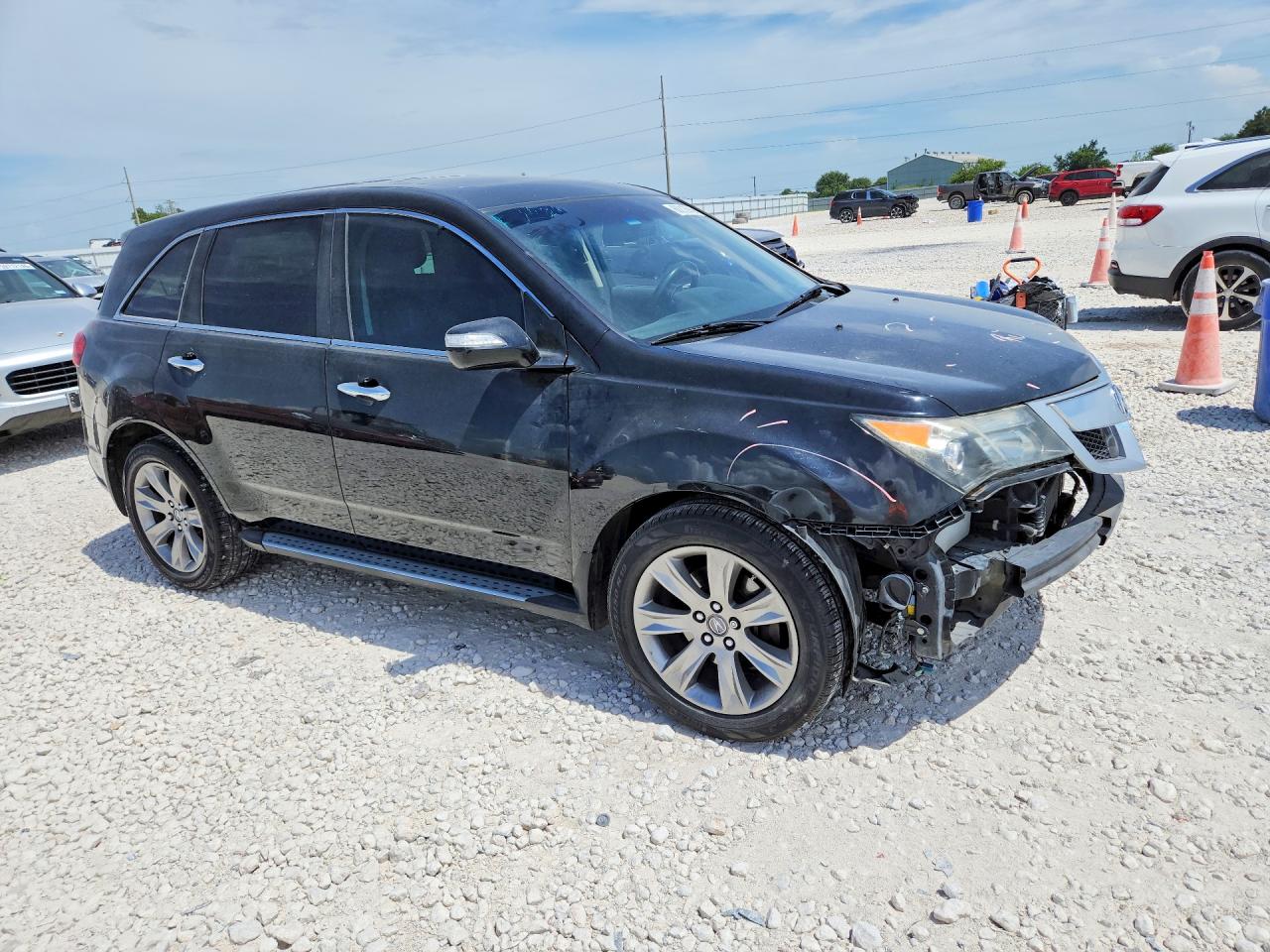 2012 Acura Mdx Advance Black vin: 2HNYD2H64CH508168