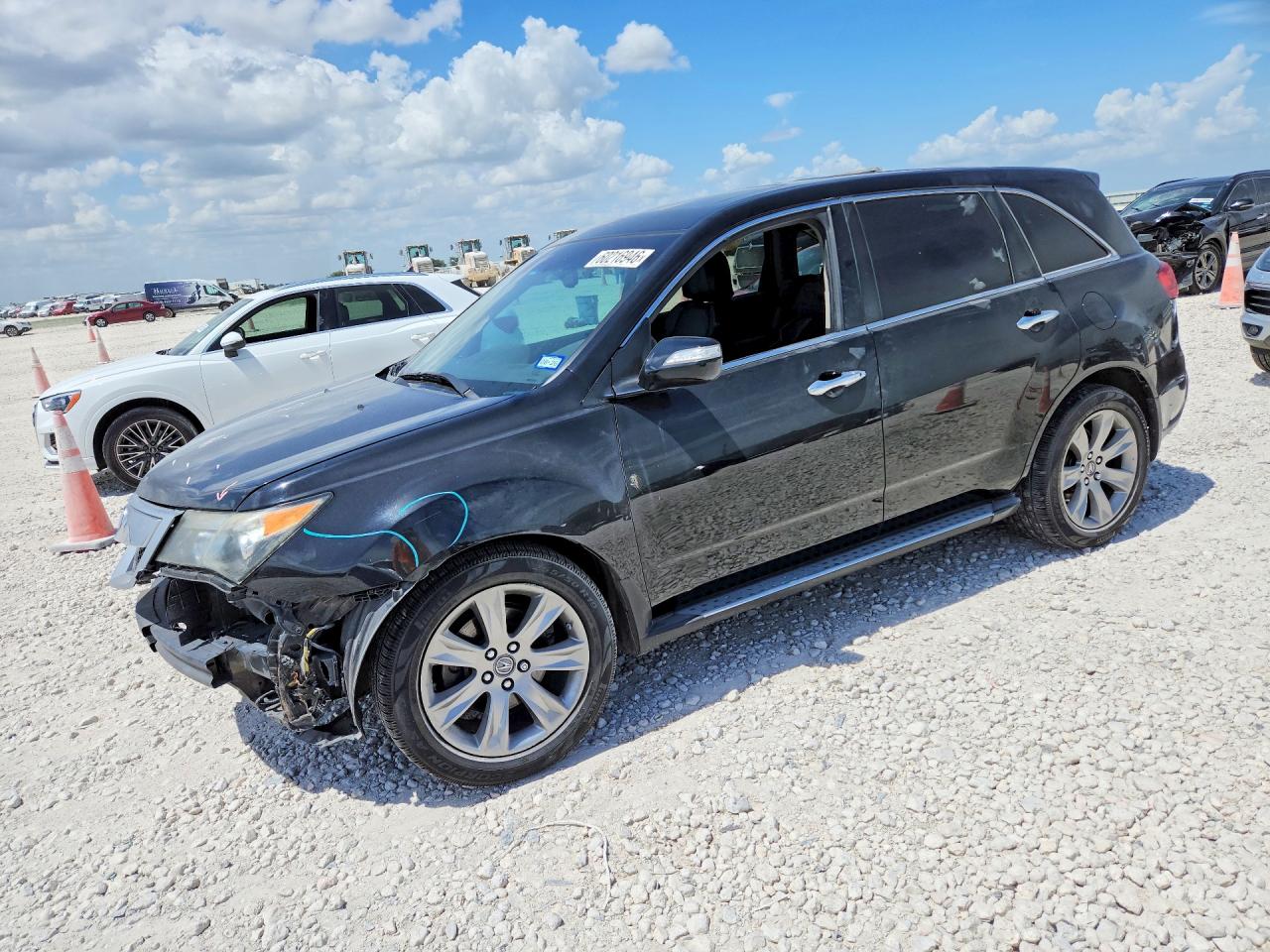 2012 Acura Mdx Advance Black vin: 2HNYD2H64CH508168