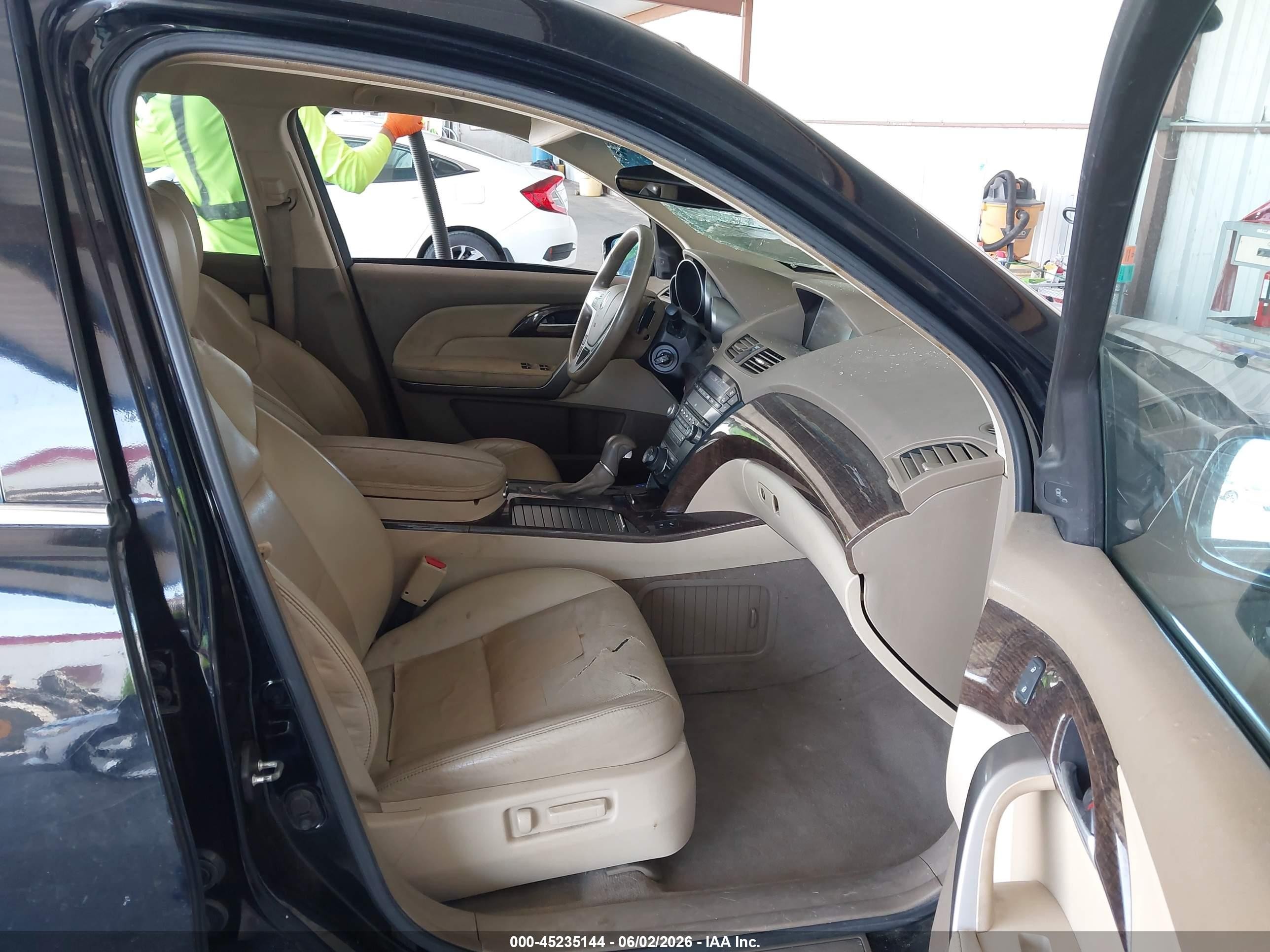 2012 Acura Mdx Advance Package Black vin: 2HNYD2H64CH535449
