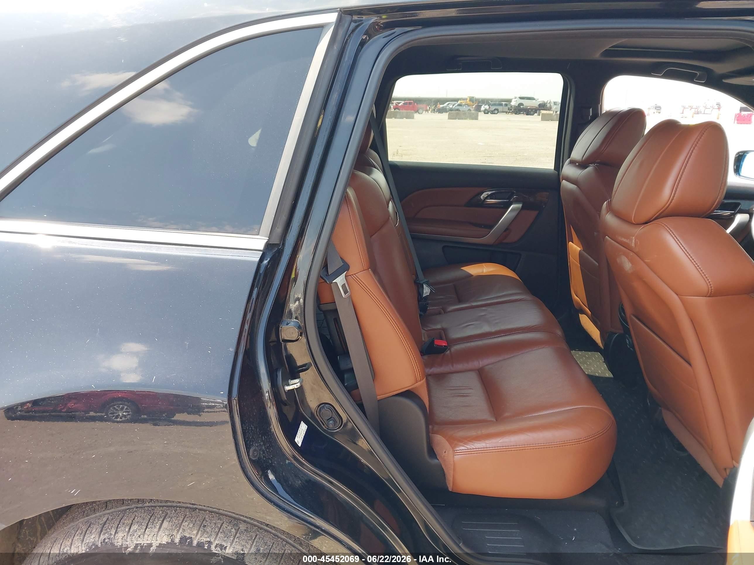 2013 Acura Mdx Advance Package Черный vin: 2HNYD2H64DH501268