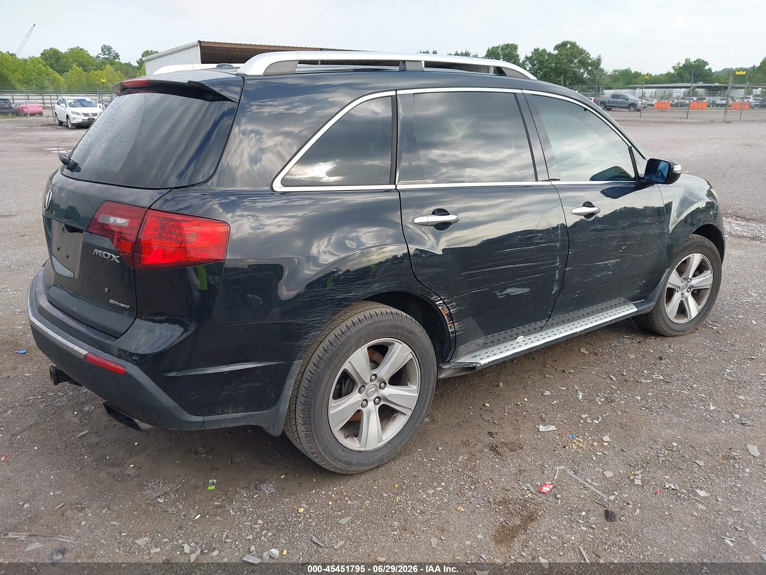 2010 Acura Mdx Technology Package Black vin: 2HNYD2H65AH500447