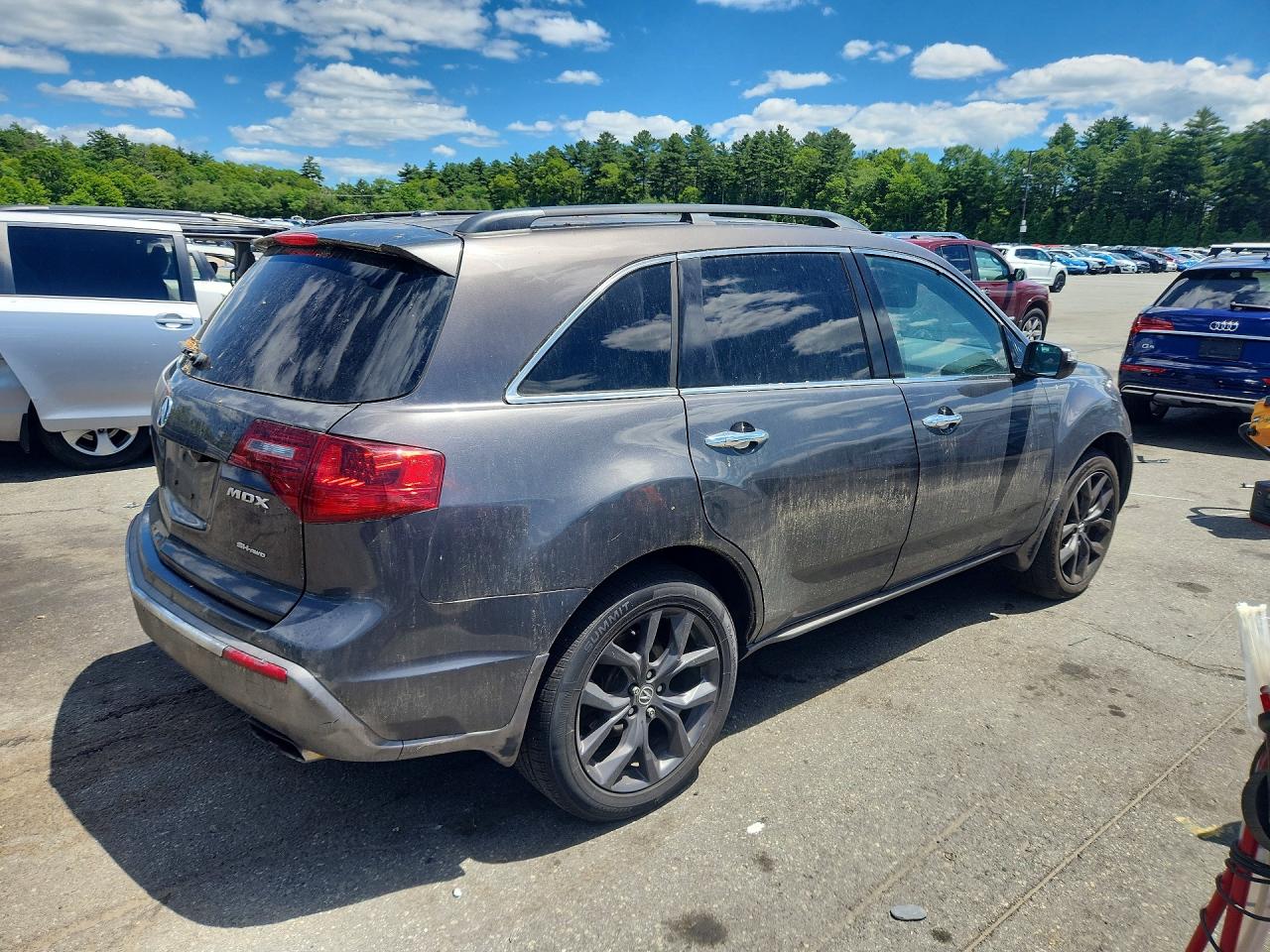 2010 Acura Mdx Technology Gray vin: 2HNYD2H65AH505681