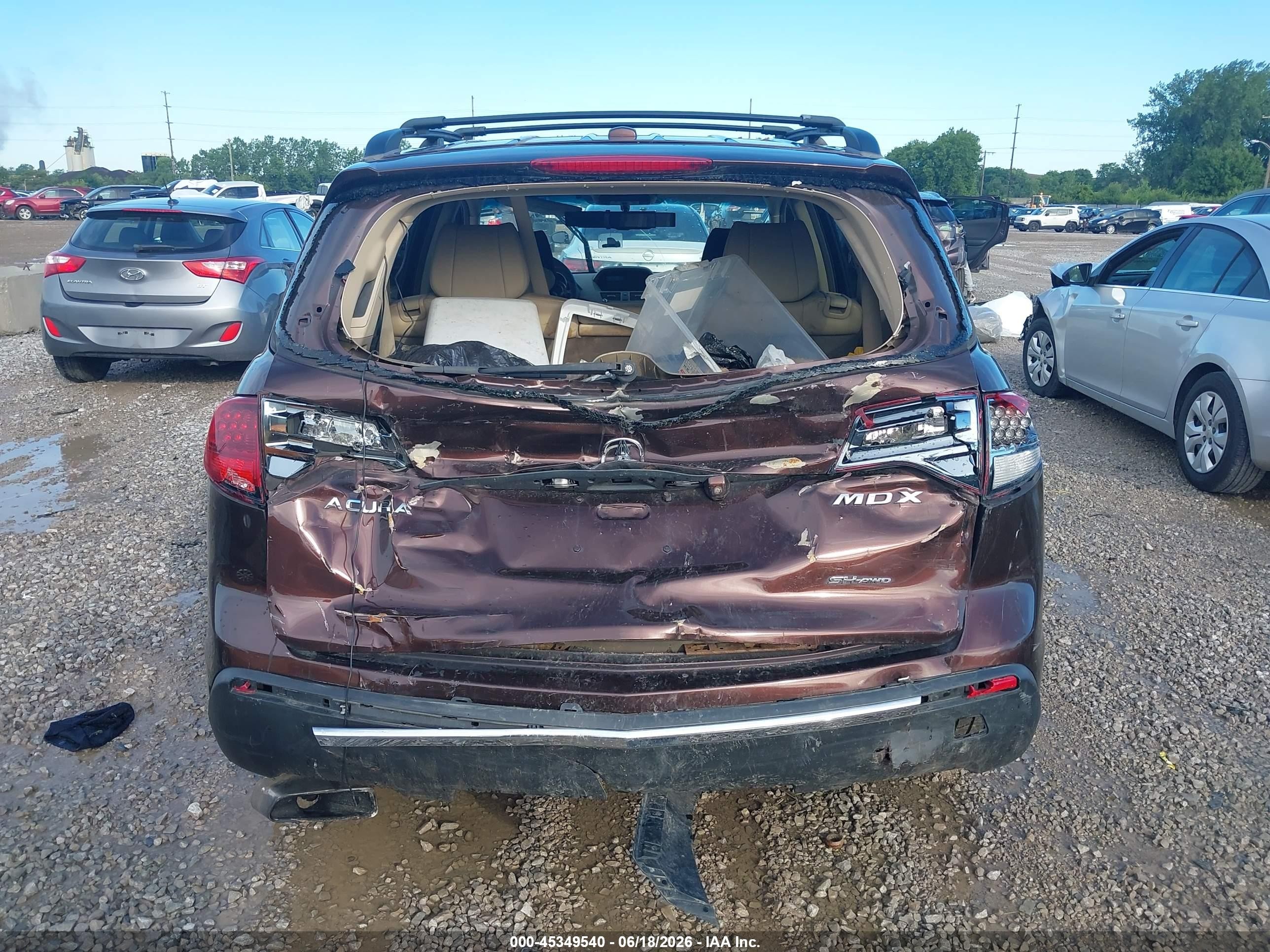 2010 Acura Mdx Technology Package Burgundy vin: 2HNYD2H65AH507835