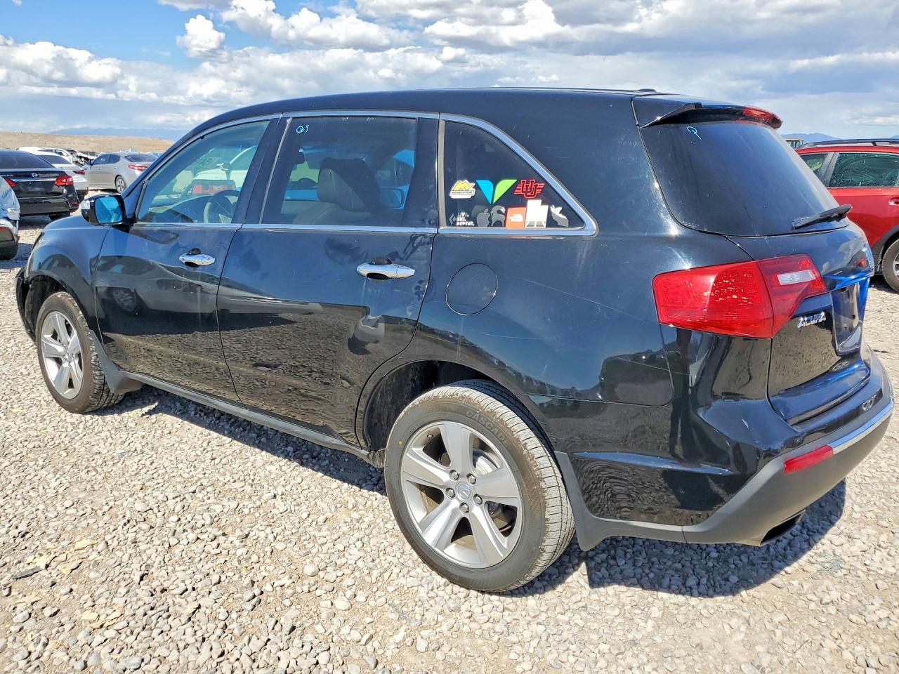 2010 Acura Mdx Technology Black vin: 2HNYD2H65AH521010