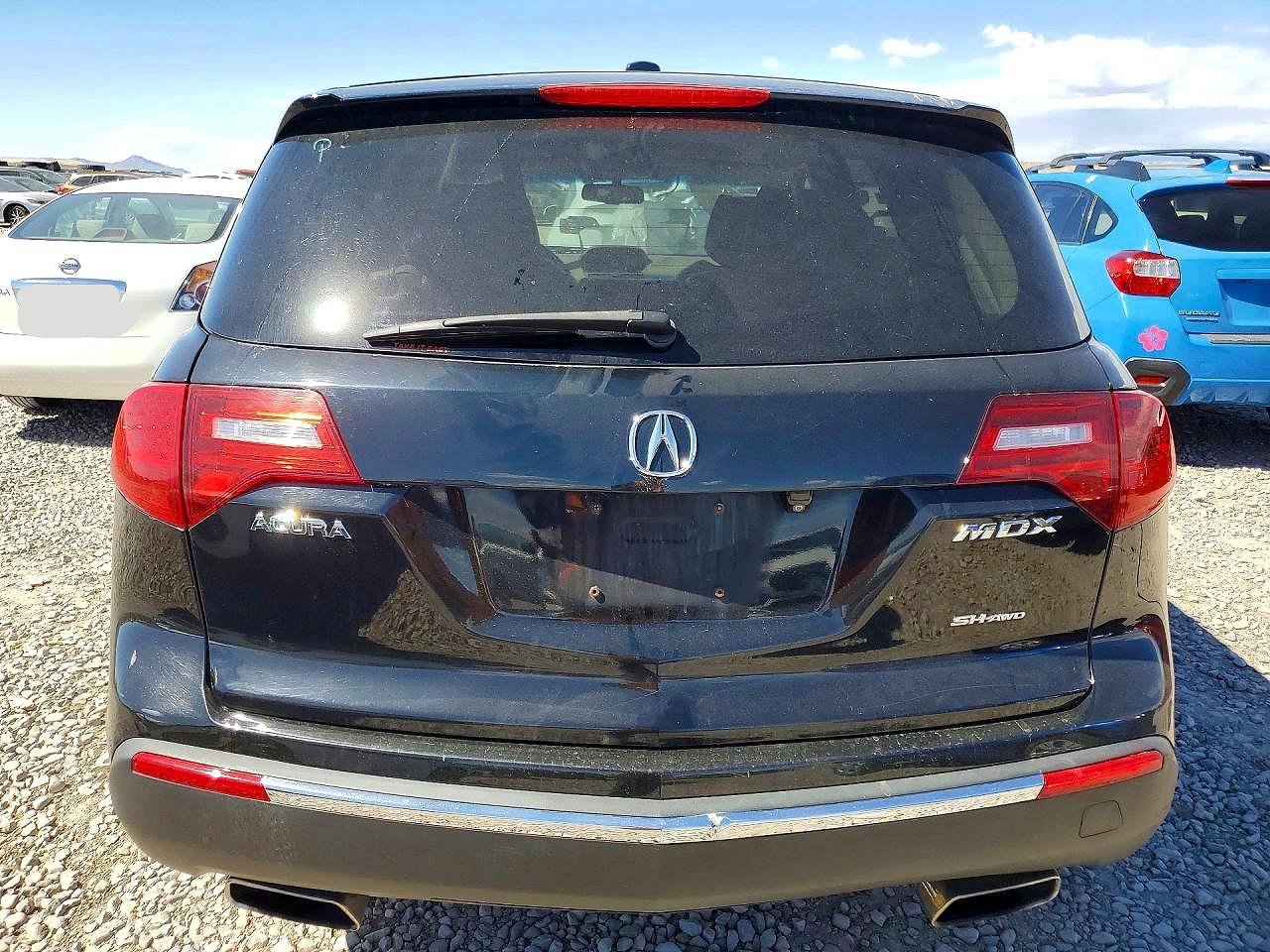 2010 Acura Mdx Technology Black vin: 2HNYD2H65AH521010