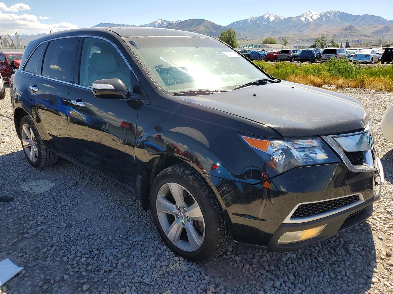 2010 Acura Mdx Technology Black vin: 2HNYD2H65AH521010