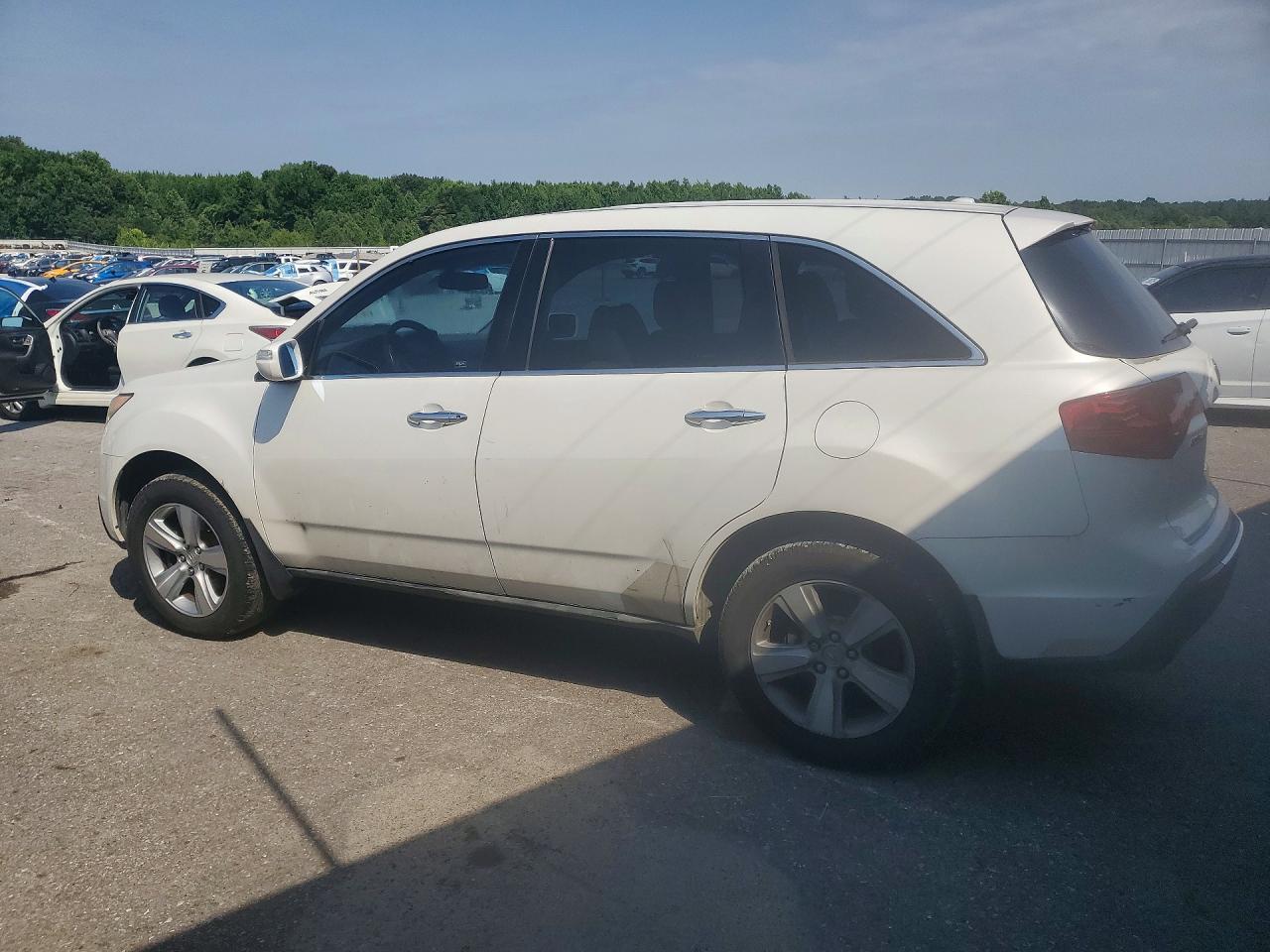 2010 Acura Mdx Technology White vin: 2HNYD2H65AH528376