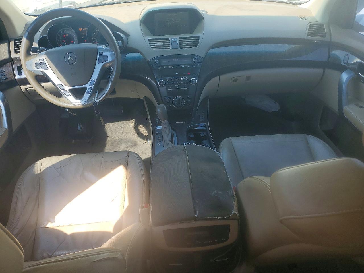 2010 Acura Mdx Technology White vin: 2HNYD2H65AH528376