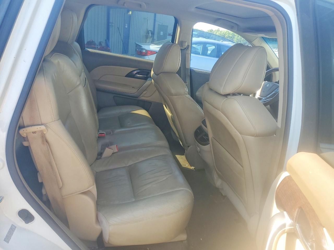 2010 Acura Mdx Technology White vin: 2HNYD2H65AH528376