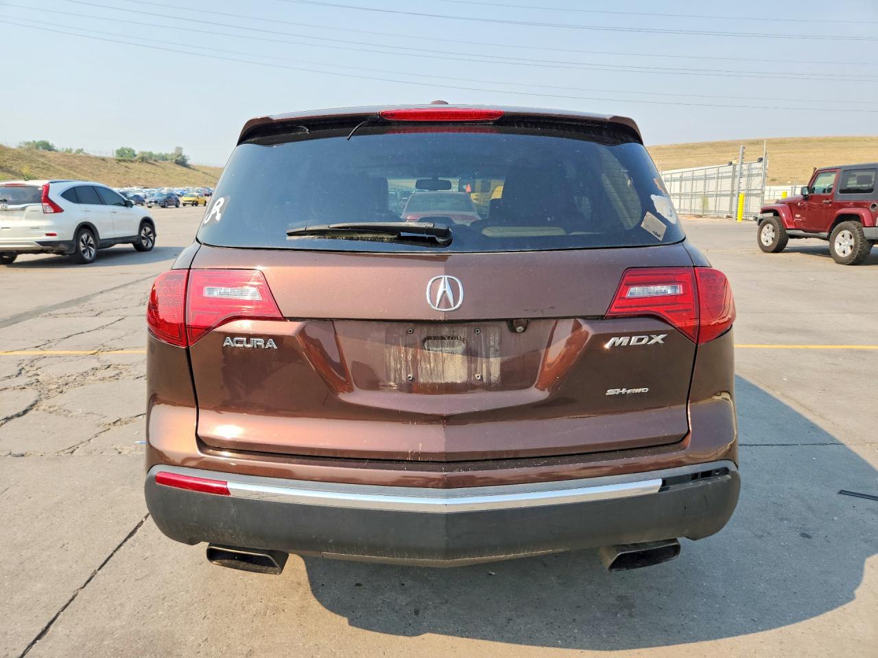 2011 Acura Mdx Technology Brown vin: 2HNYD2H65BH501227
