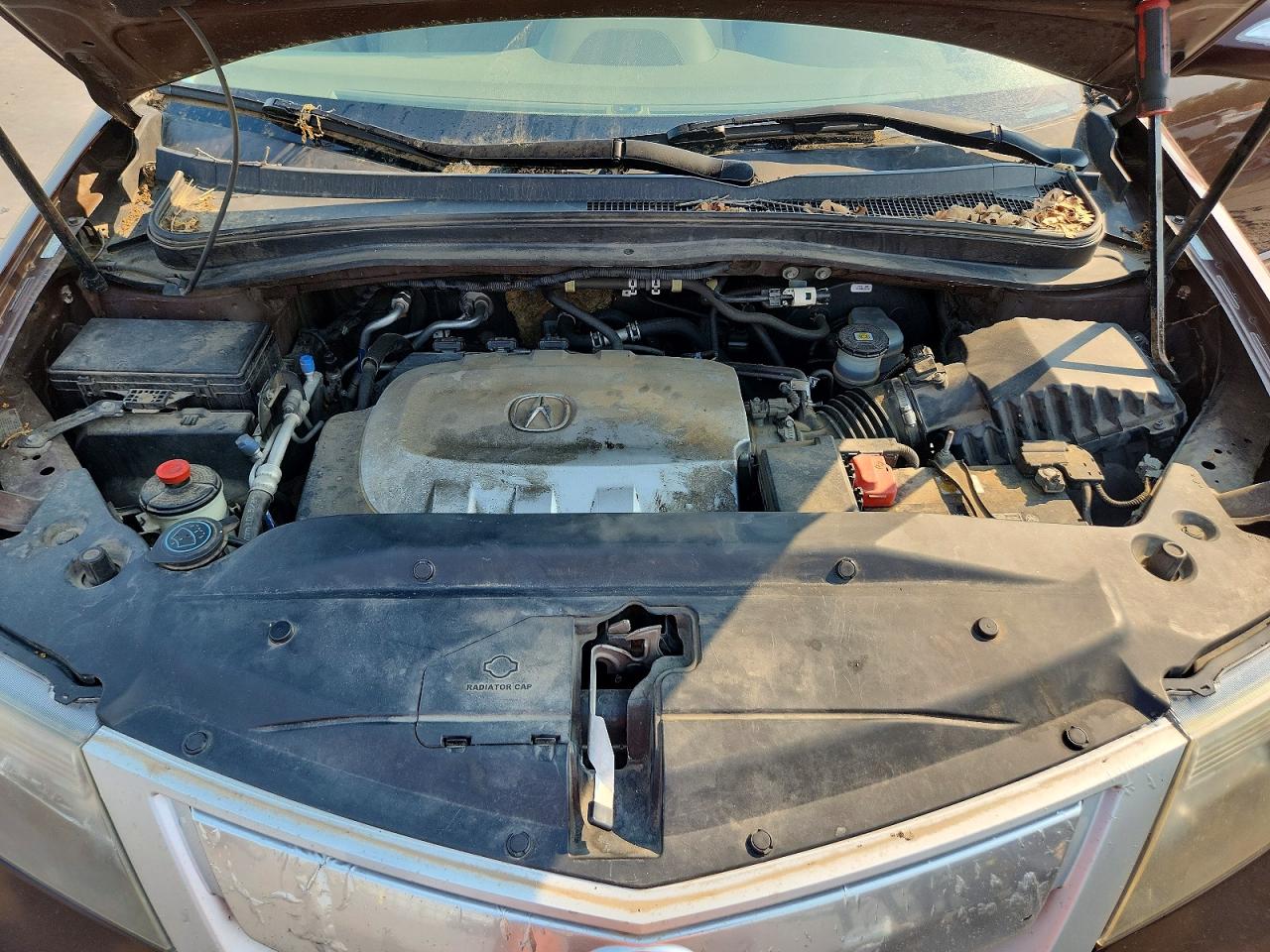 2011 Acura Mdx Technology Brown vin: 2HNYD2H65BH501227