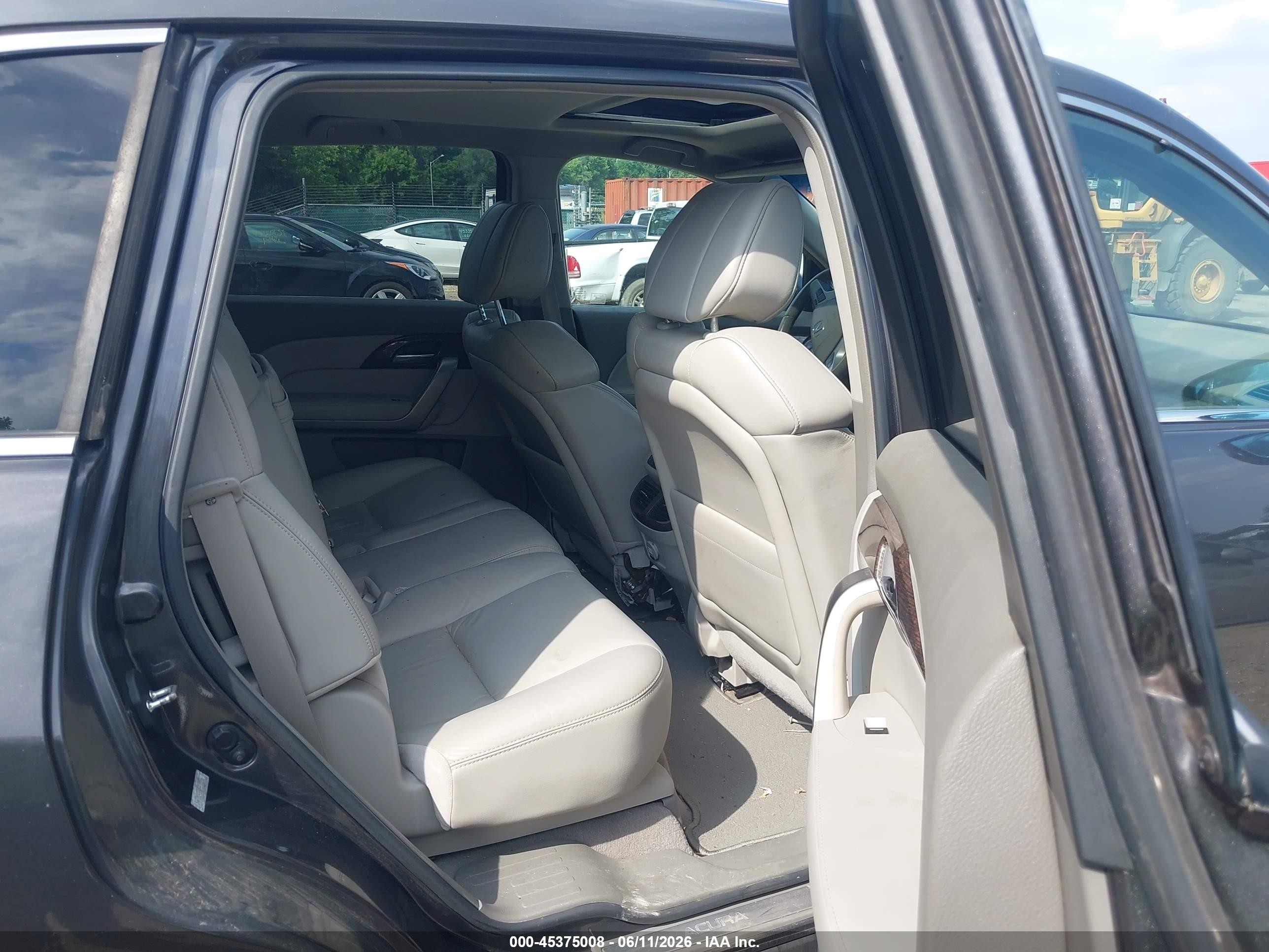 2011 Acura Mdx Technology Package Серый vin: 2HNYD2H65BH510316