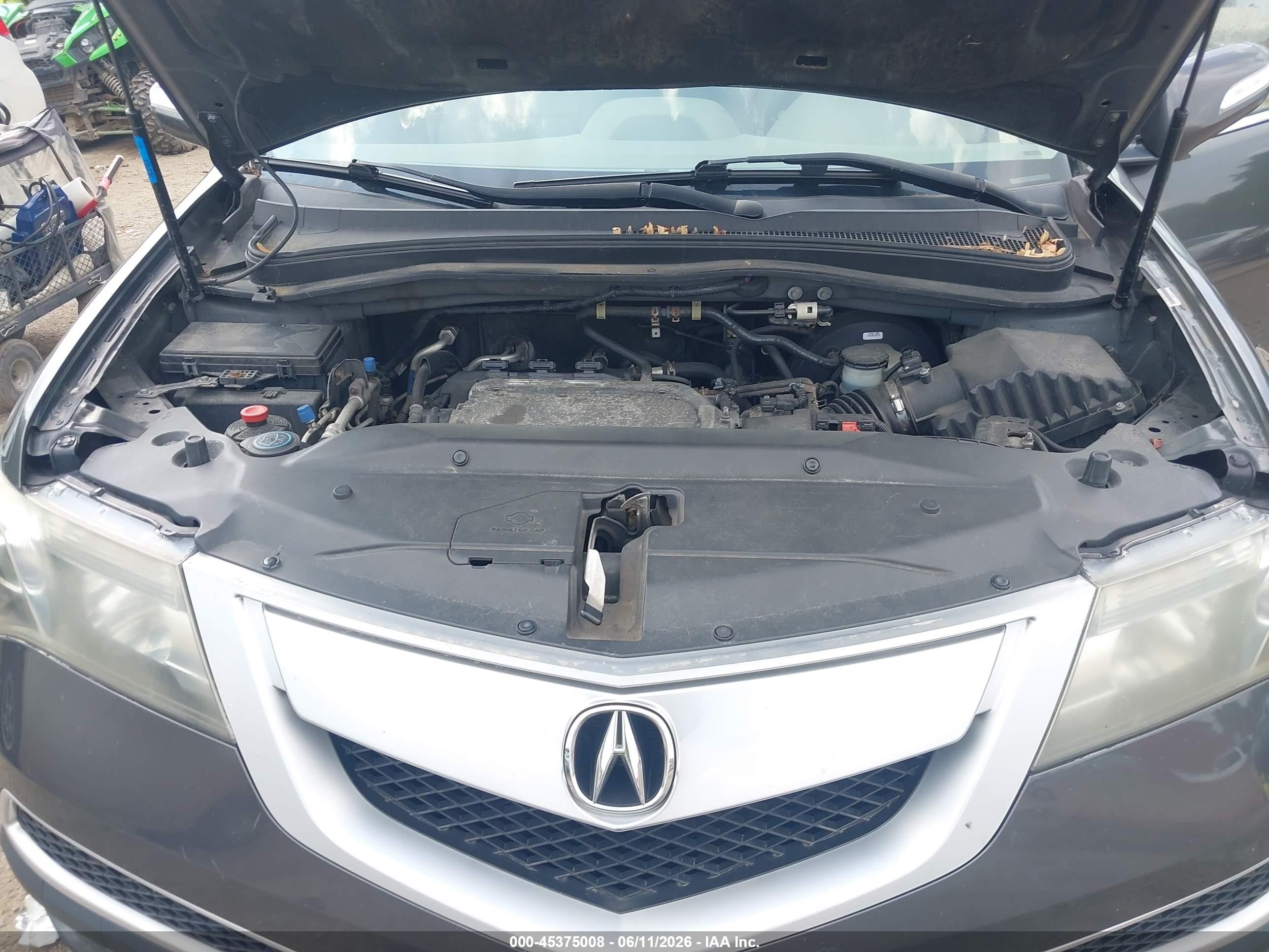 2011 Acura Mdx Technology Package Серый vin: 2HNYD2H65BH510316