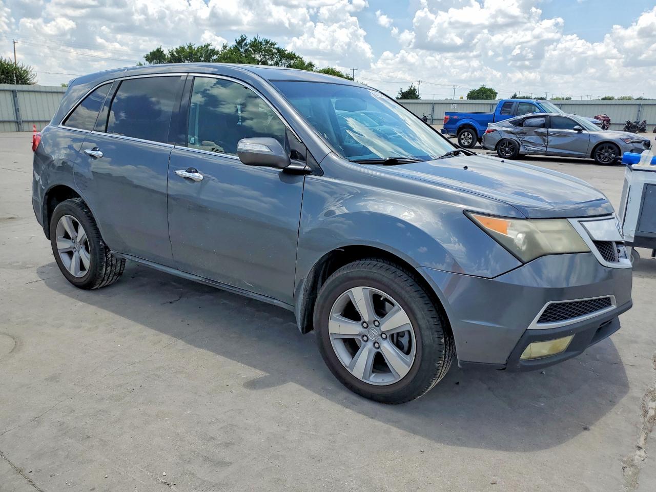2011 Acura Mdx Technology Silver vin: 2HNYD2H65BH515547