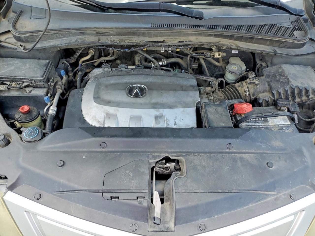 2011 Acura Mdx Technology Silver vin: 2HNYD2H65BH515547