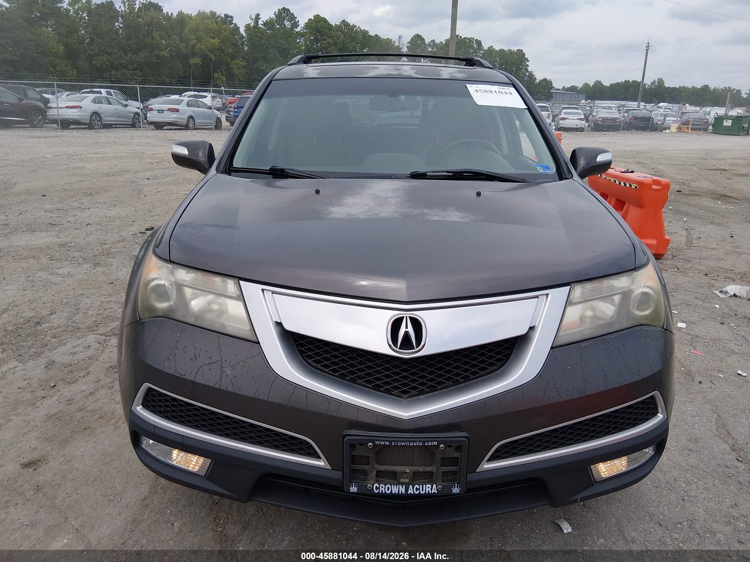 2011 Acura Mdx Technology Package Gray vin: 2HNYD2H65BH521459