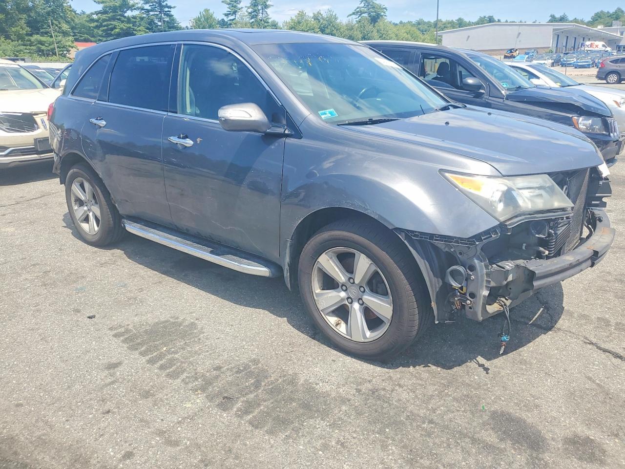 2011 Acura Mdx Technology Серый vin: 2HNYD2H65BH525592