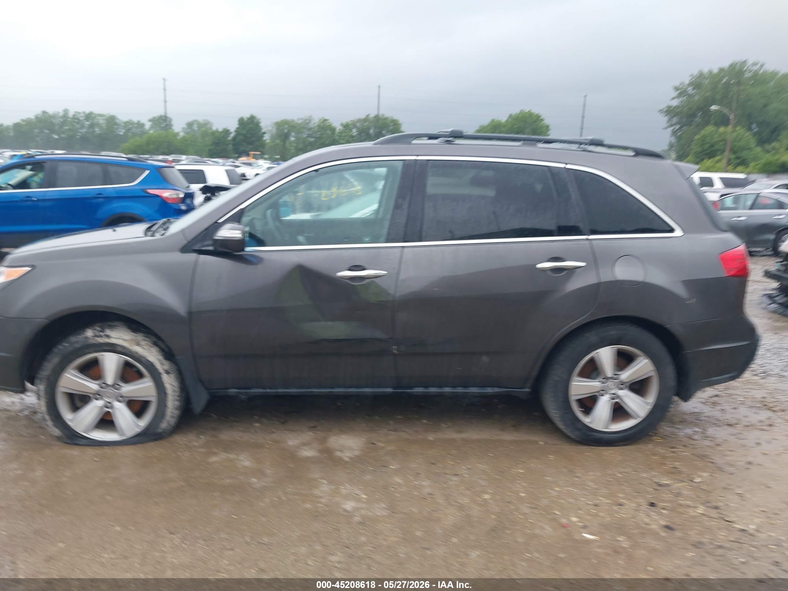 2011 Acura Mdx Technology Package Gray vin: 2HNYD2H65BH526239