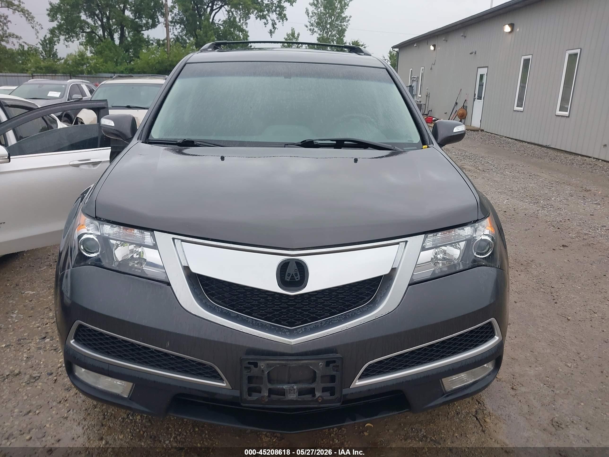2011 Acura Mdx Technology Package Gray vin: 2HNYD2H65BH526239