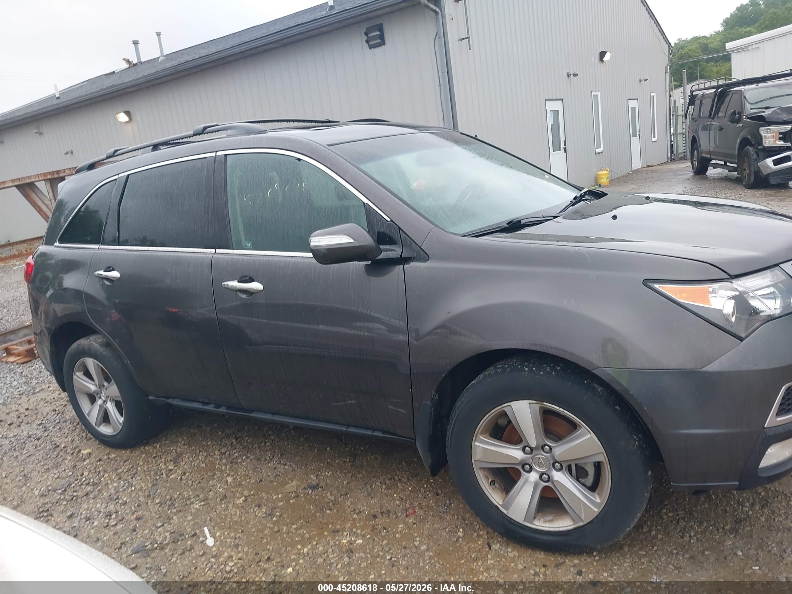 2011 Acura Mdx Technology Package Gray vin: 2HNYD2H65BH526239