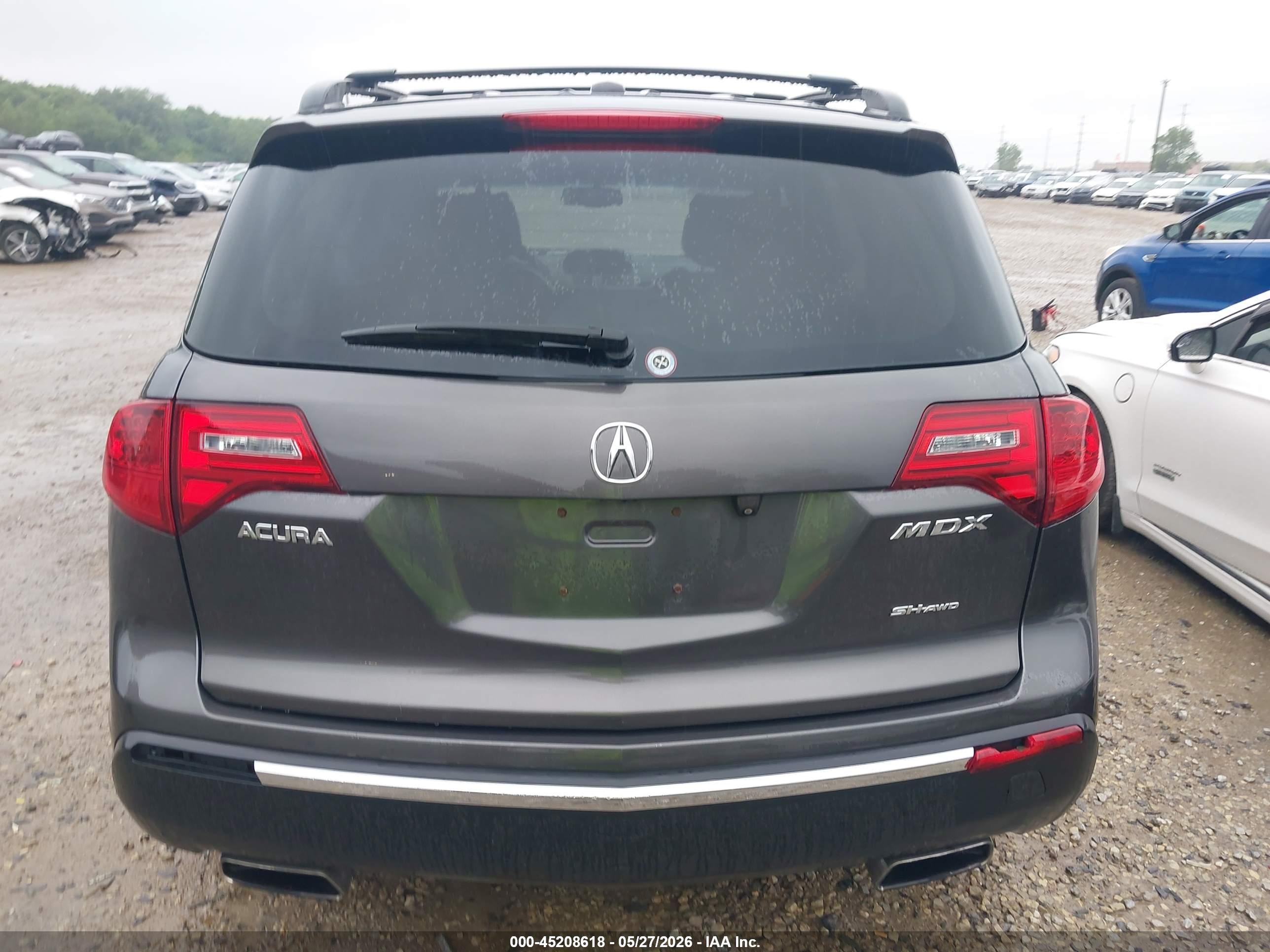 2011 Acura Mdx Technology Package Gray vin: 2HNYD2H65BH526239