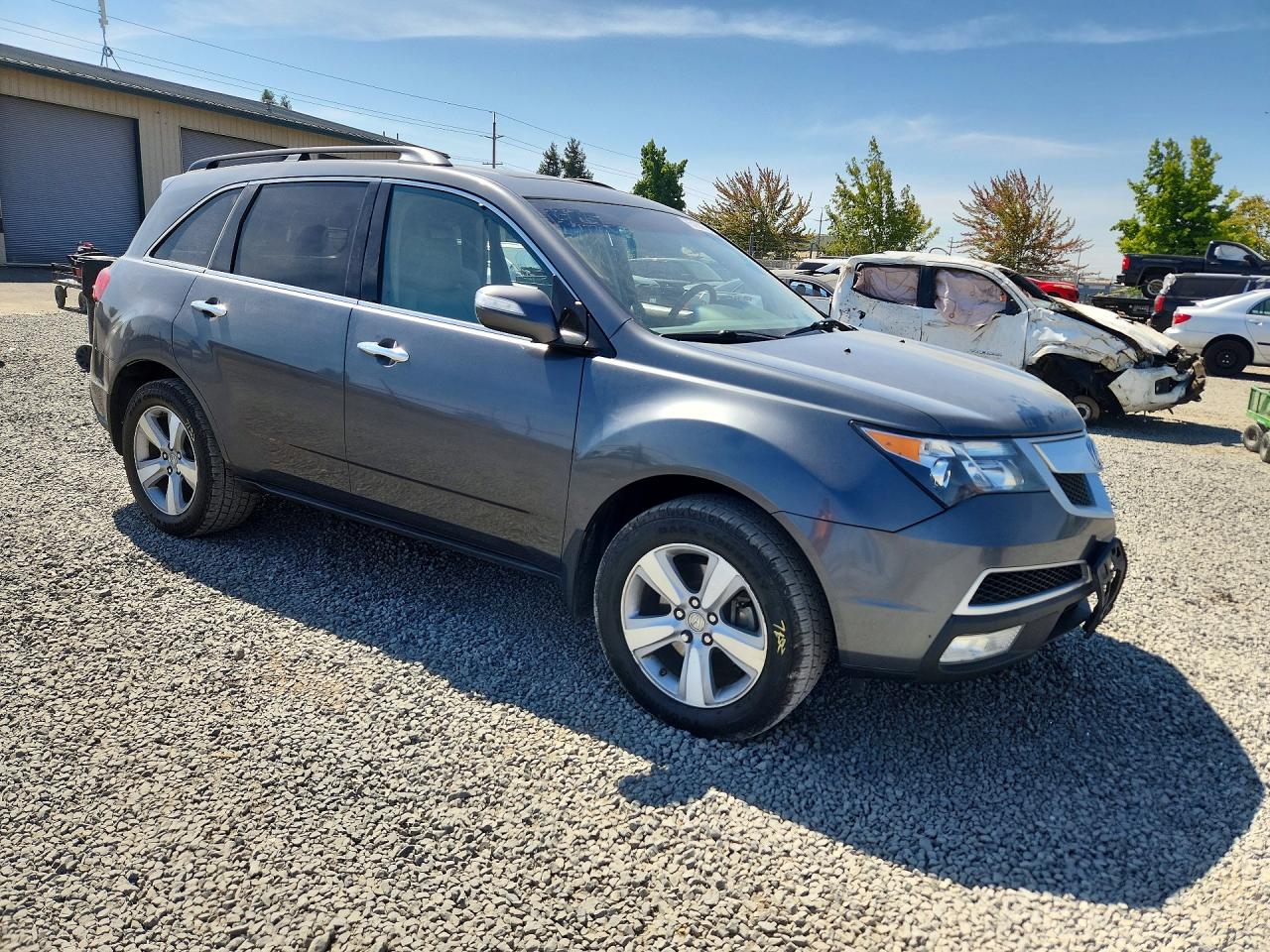 2011 Acura Mdx Technology Серый vin: 2HNYD2H65BH533918