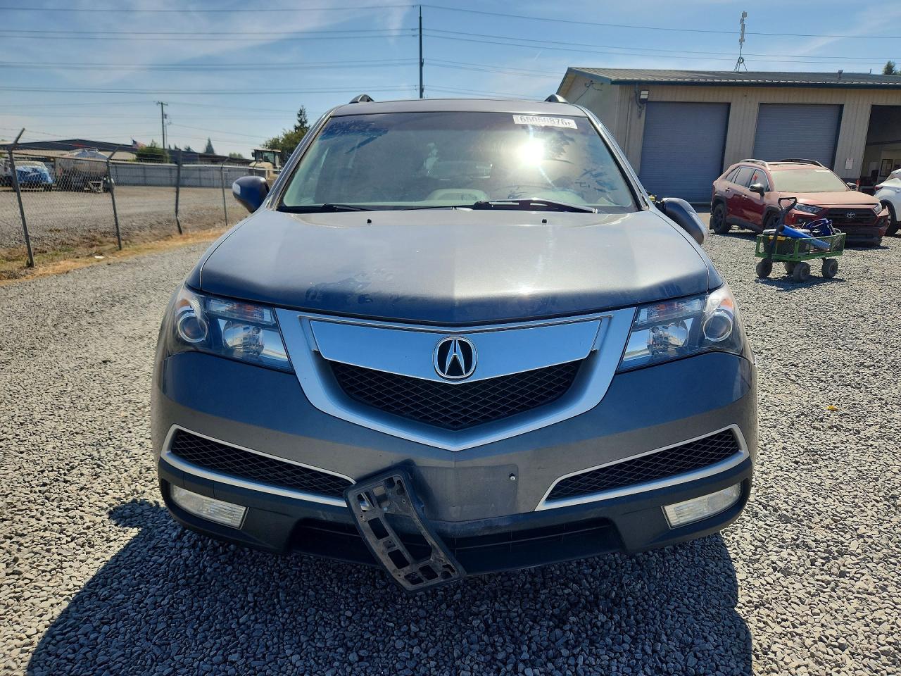 2011 Acura Mdx Technology Серый vin: 2HNYD2H65BH533918