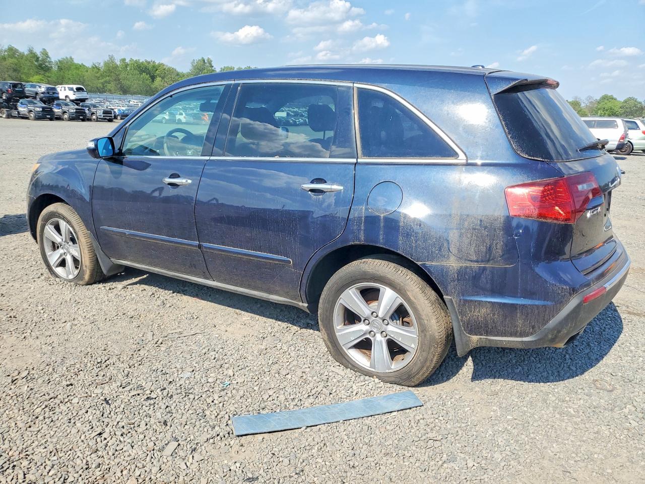 2011 Acura Mdx Blue vin: 2HNYD2H65BH539413