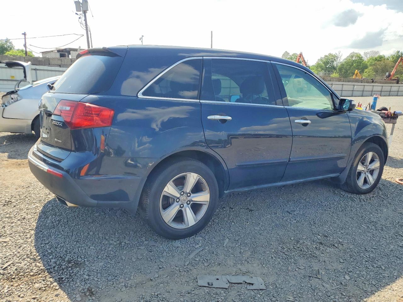 2011 Acura Mdx Blue vin: 2HNYD2H65BH539413