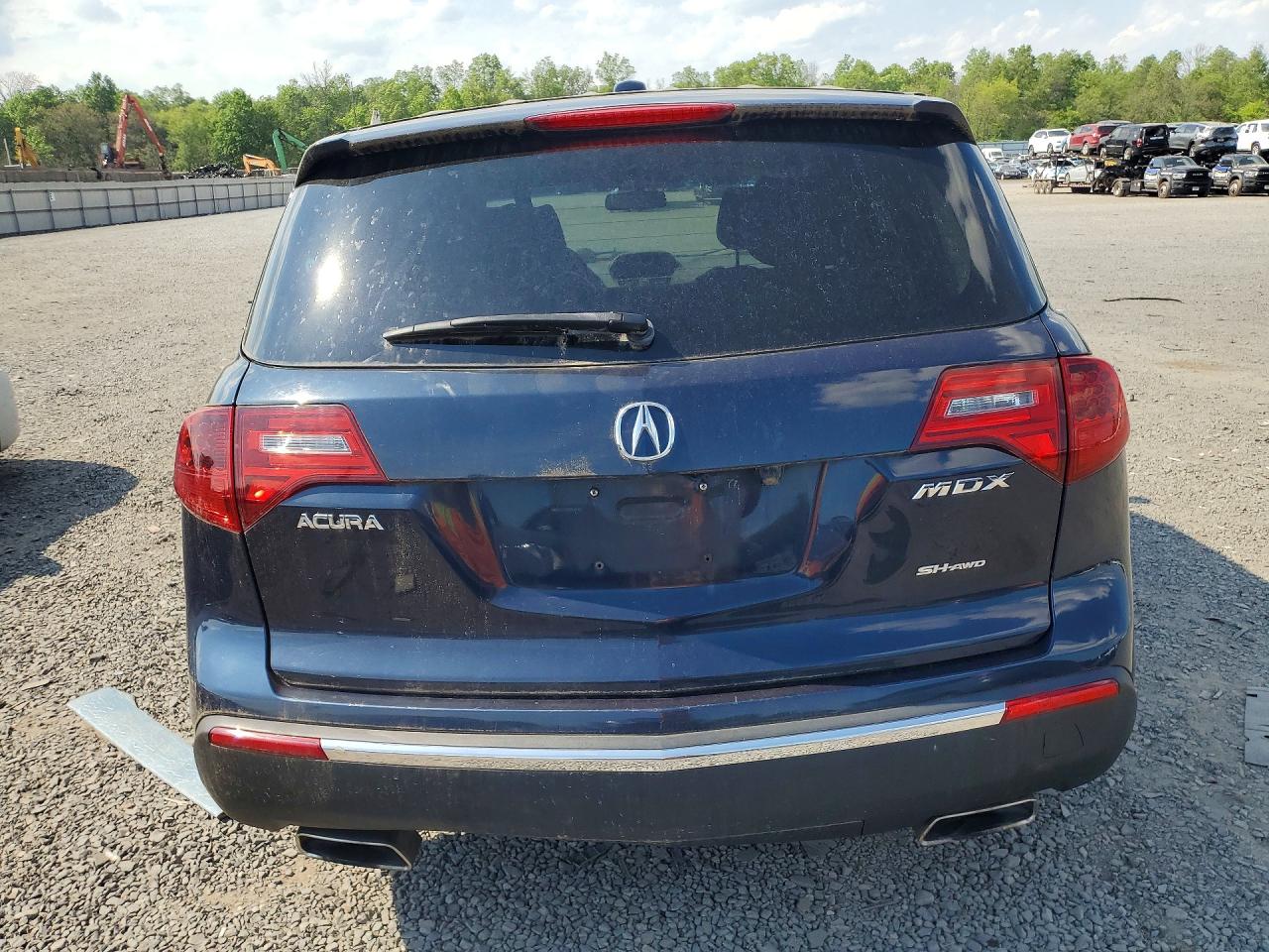 2011 Acura Mdx Blue vin: 2HNYD2H65BH539413