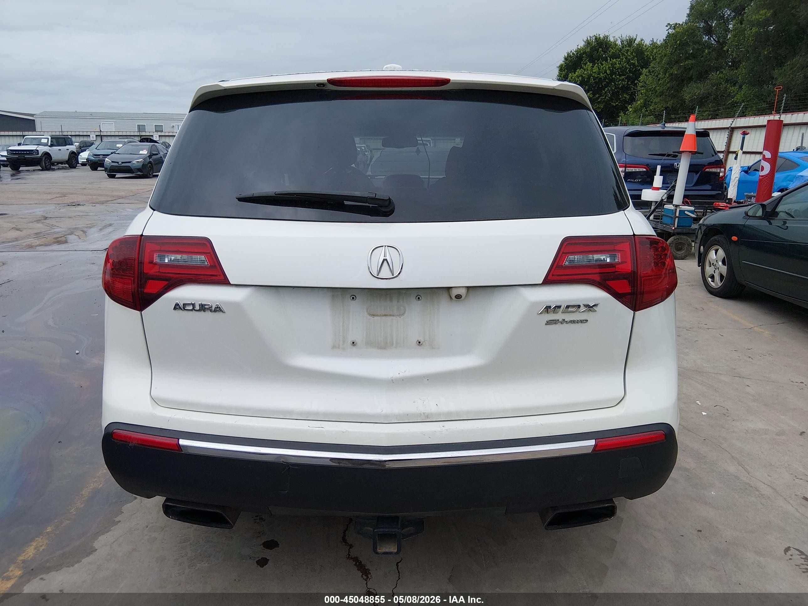 2012 Acura Mdx Advance Package White vin: 2HNYD2H65CH542703