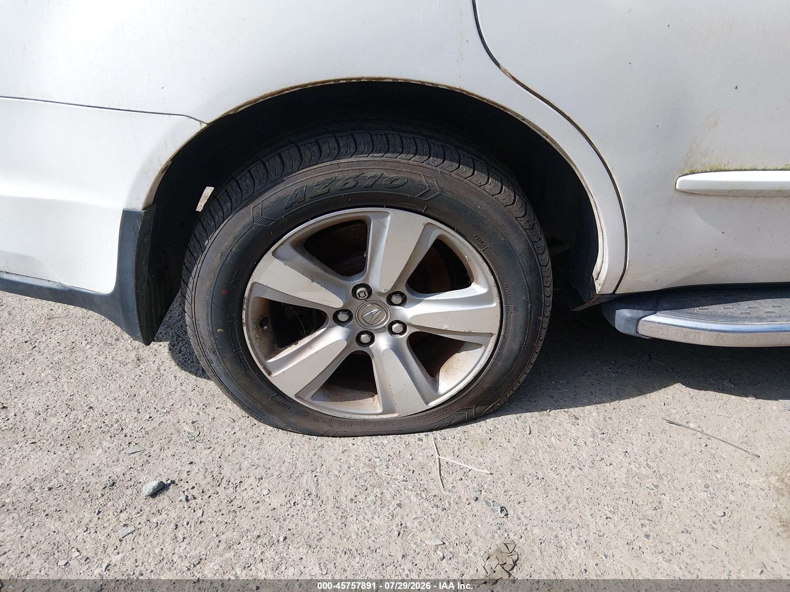 2010 Acura Mdx Technology Package White vin: 2HNYD2H66AH003097