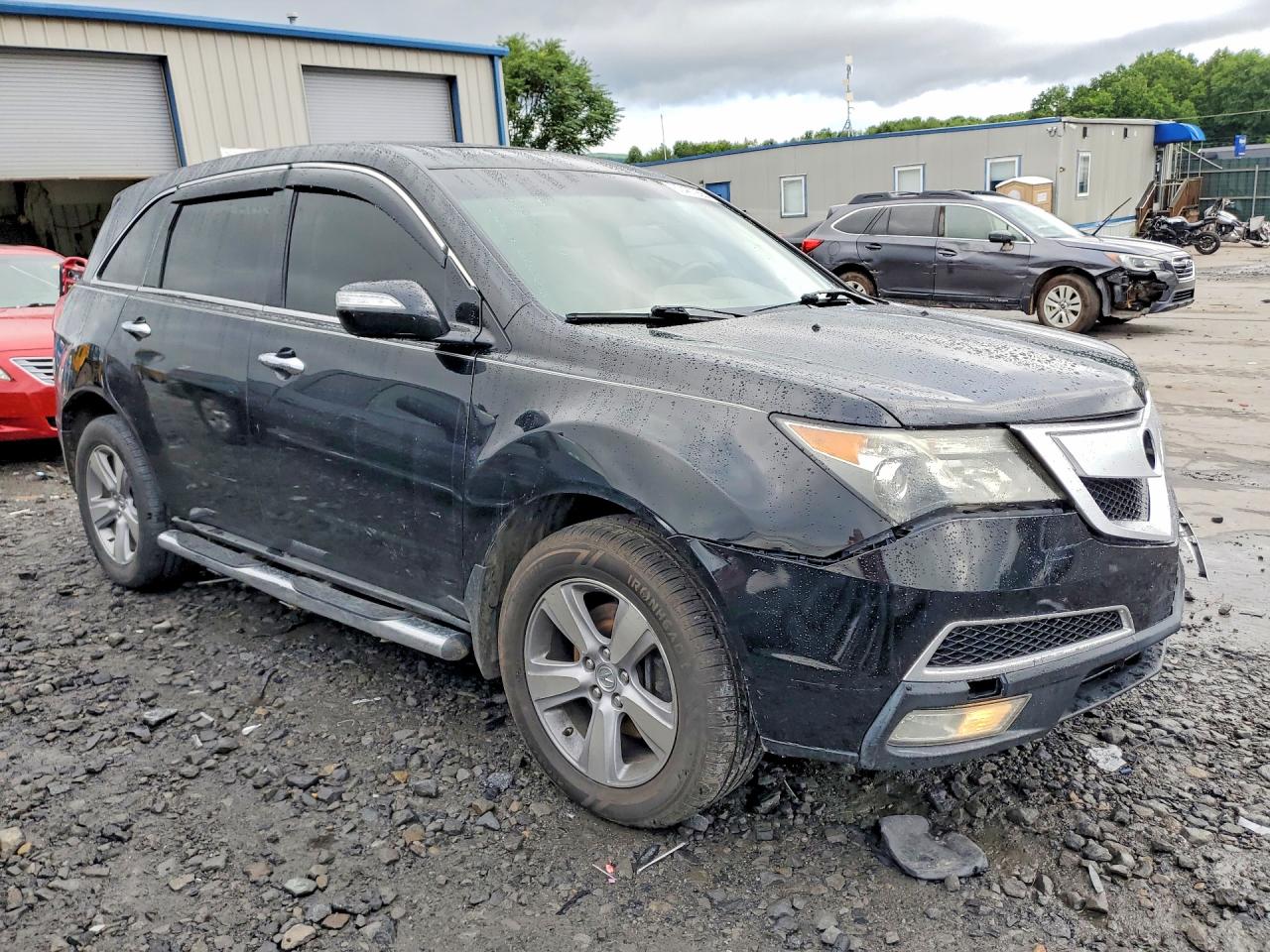 2010 Acura Mdx Technology Black vin: 2HNYD2H66AH506094