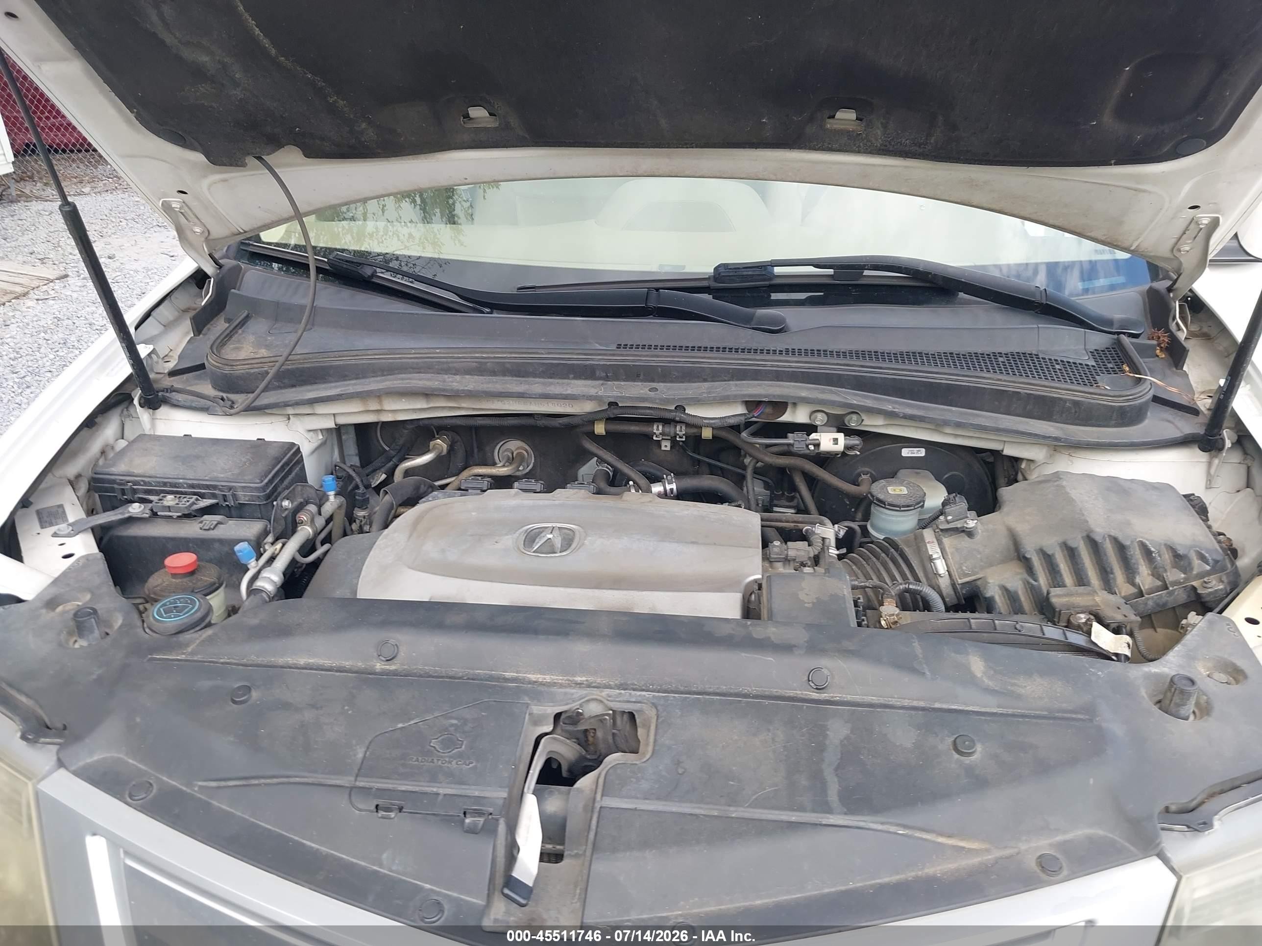 2010 Acura Mdx Technology Package White vin: 2HNYD2H66AH514020