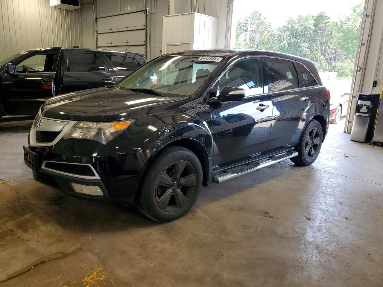 2010 Acura Mdx Technology Black vin: 2HNYD2H66AH524000