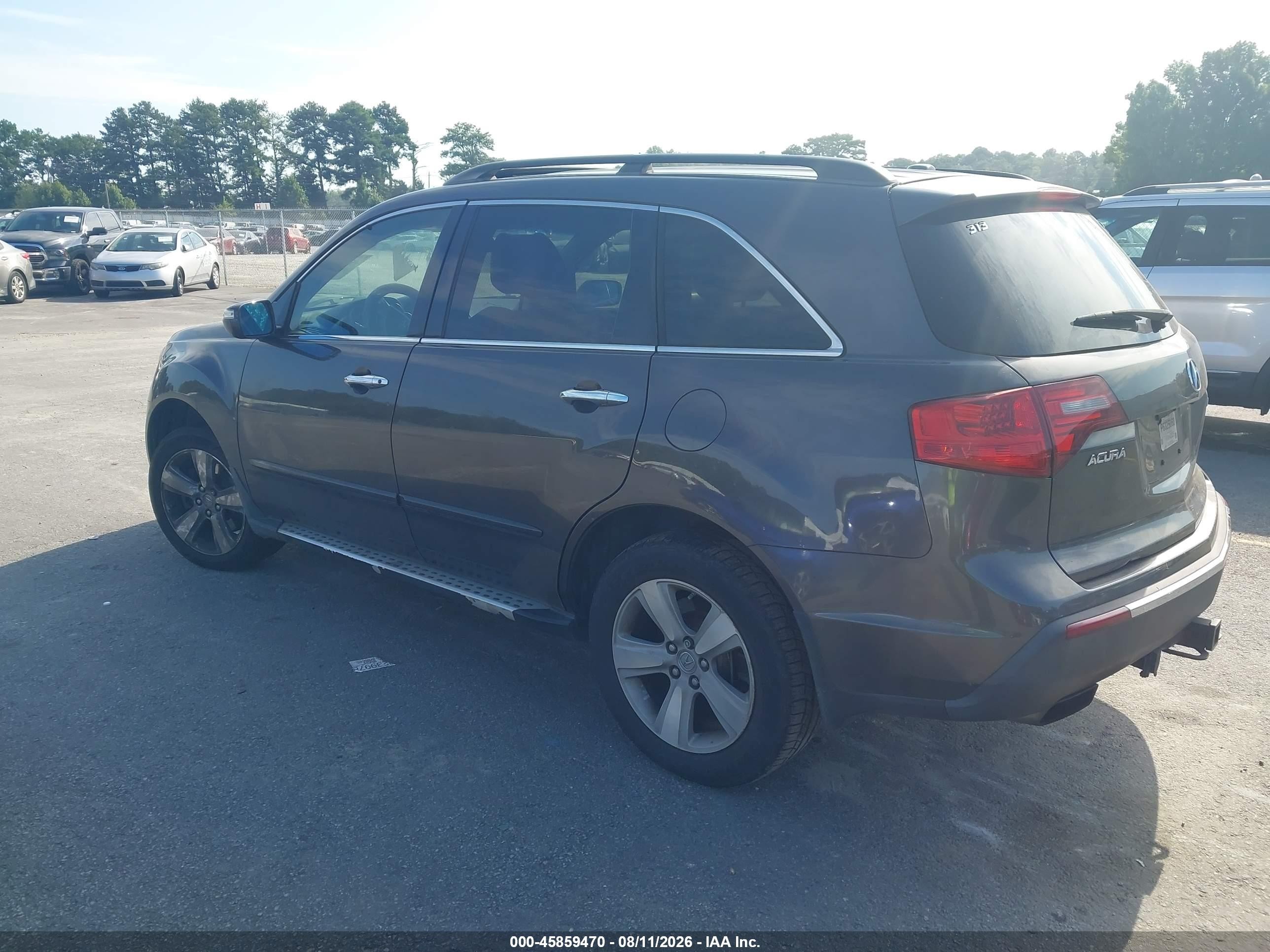 2010 Acura Mdx Technology Package Gray vin: 2HNYD2H66AH524286