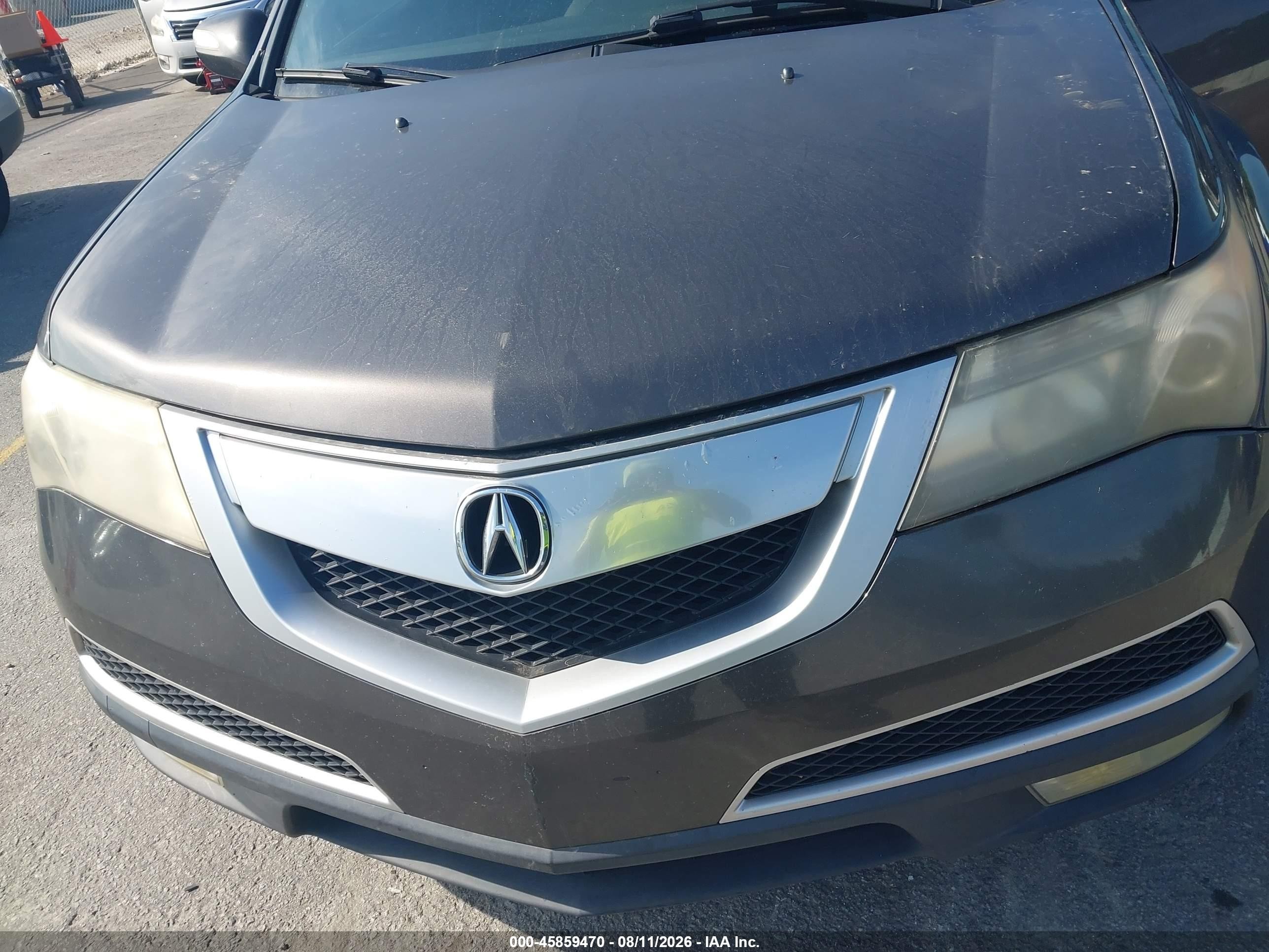 2010 Acura Mdx Technology Package Gray vin: 2HNYD2H66AH524286