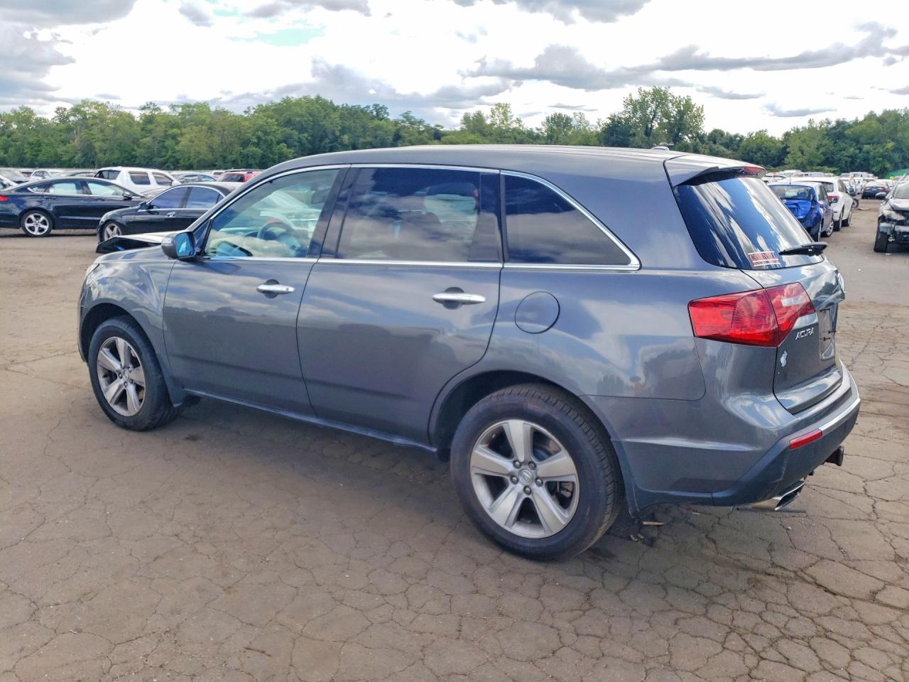 2011 Acura Mdx Technology Charcoal vin: 2HNYD2H66BH503360